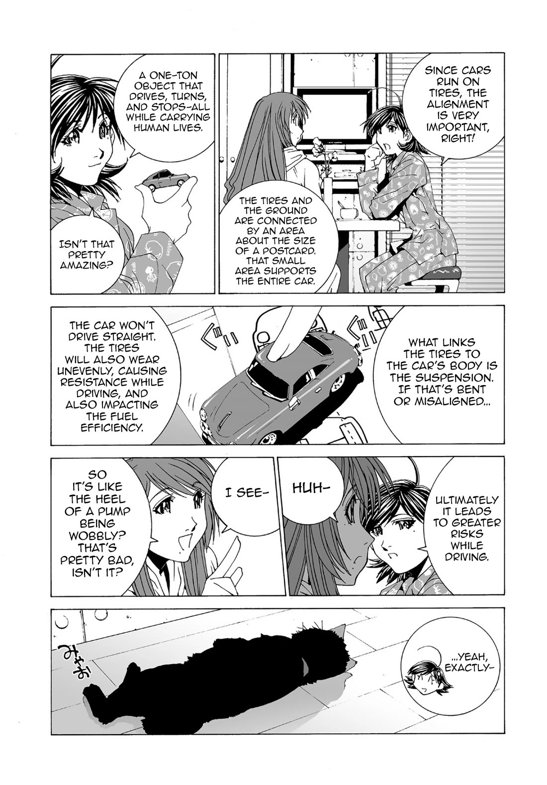 Kanojo no Carrera Chapter 55 page 10 - Chapter 55: Reina and The RS's Physical Examination