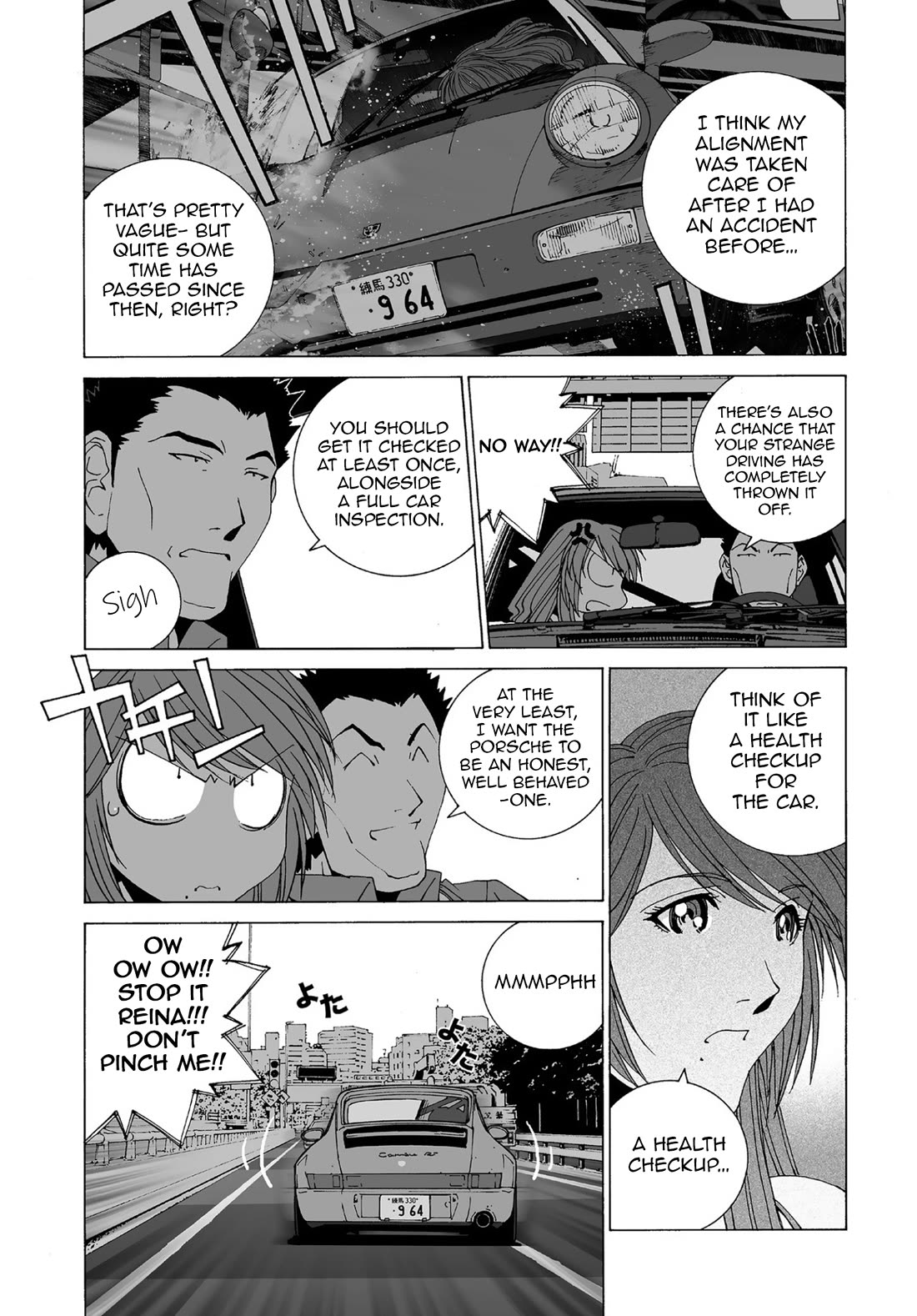 Kanojo no Carrera Chapter 55 page 8 - Chapter 55: Reina and The RS's Physical Examination