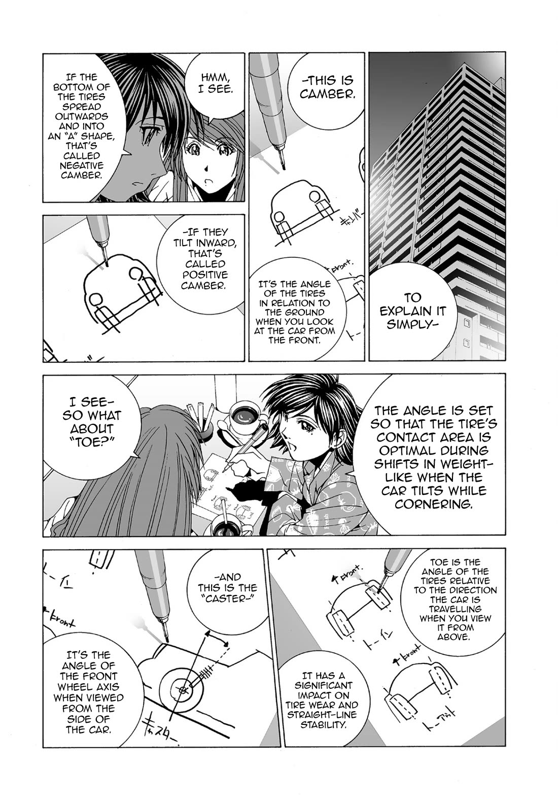Kanojo no Carrera Chapter 55 page 9 - Chapter 55: Reina and The RS's Physical Examination