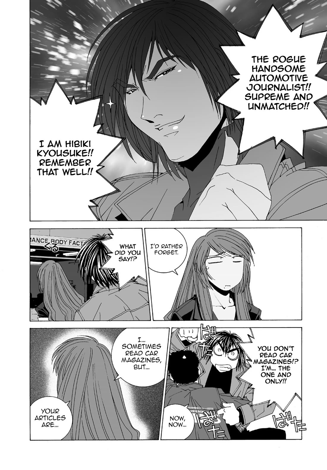Kanojo no Carrera Chapter 56 page 12 - Chapter 56: Mr. Self-Centered VS Big Boobs