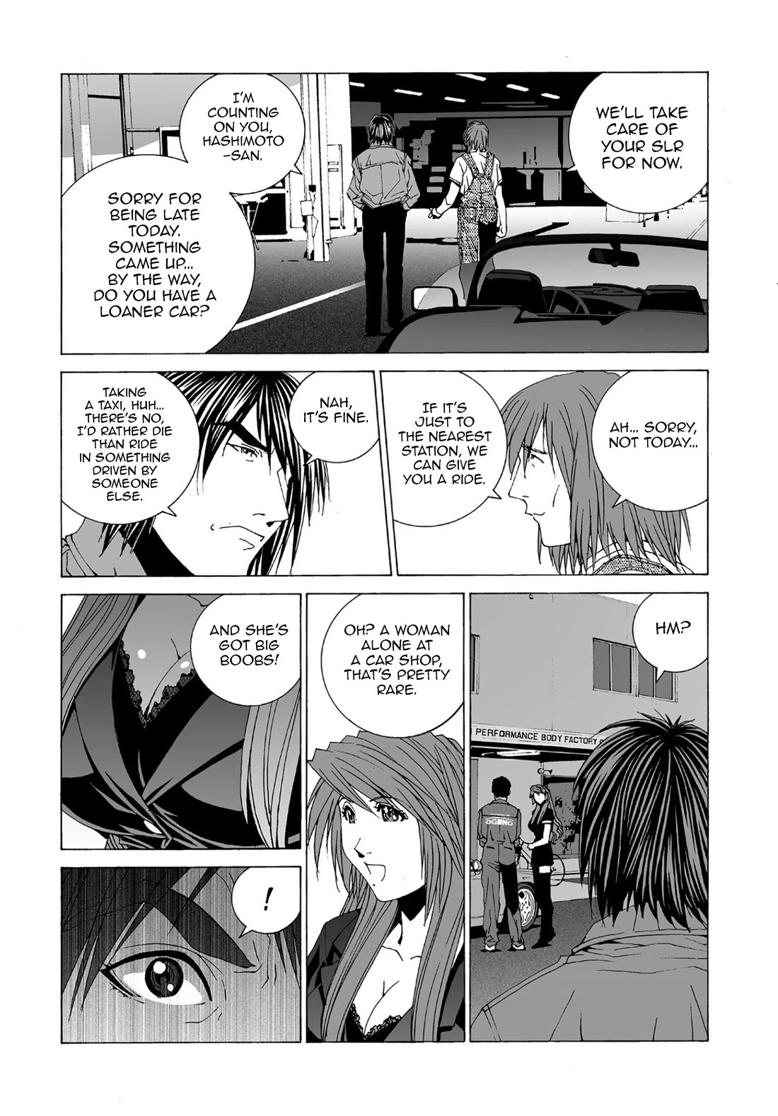 Kanojo no Carrera Chapter 56 page 7 - Chapter 56: Mr. Self-Centered VS Big Boobs
