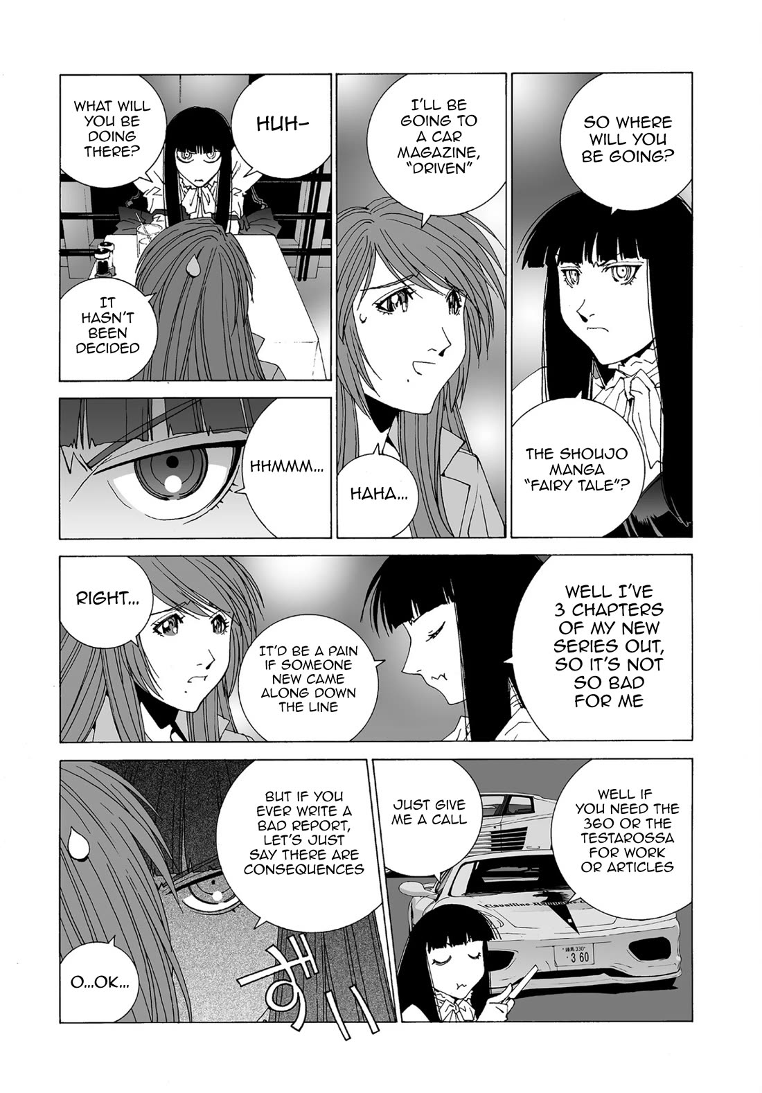 Kanojo no Carrera Chapter 60 page 11 - Chapter 60: Reina Leaves The Editorial Department