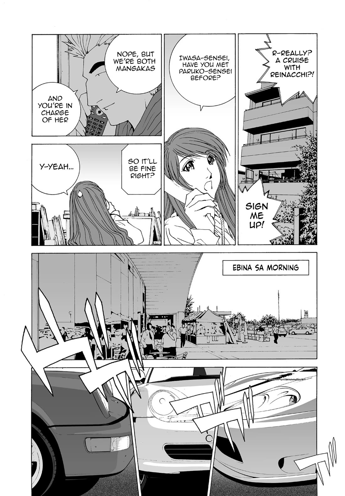 Kanojo no Carrera Chapter 60 page 14 - Chapter 60: Reina Leaves The Editorial Department