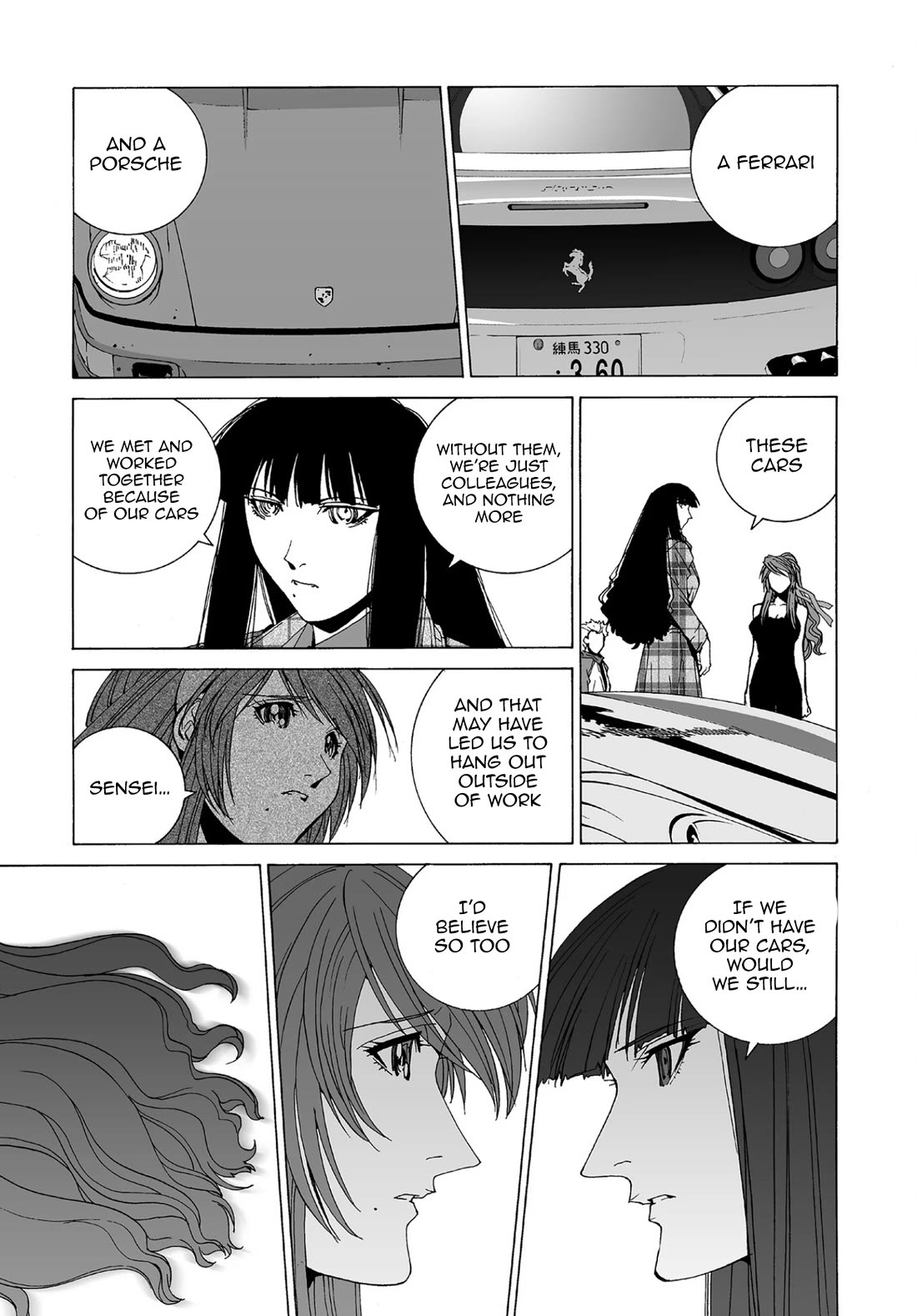 Kanojo no Carrera Chapter 61 page 11 - Chapter 61: Graduation Driving Tour in Hakone