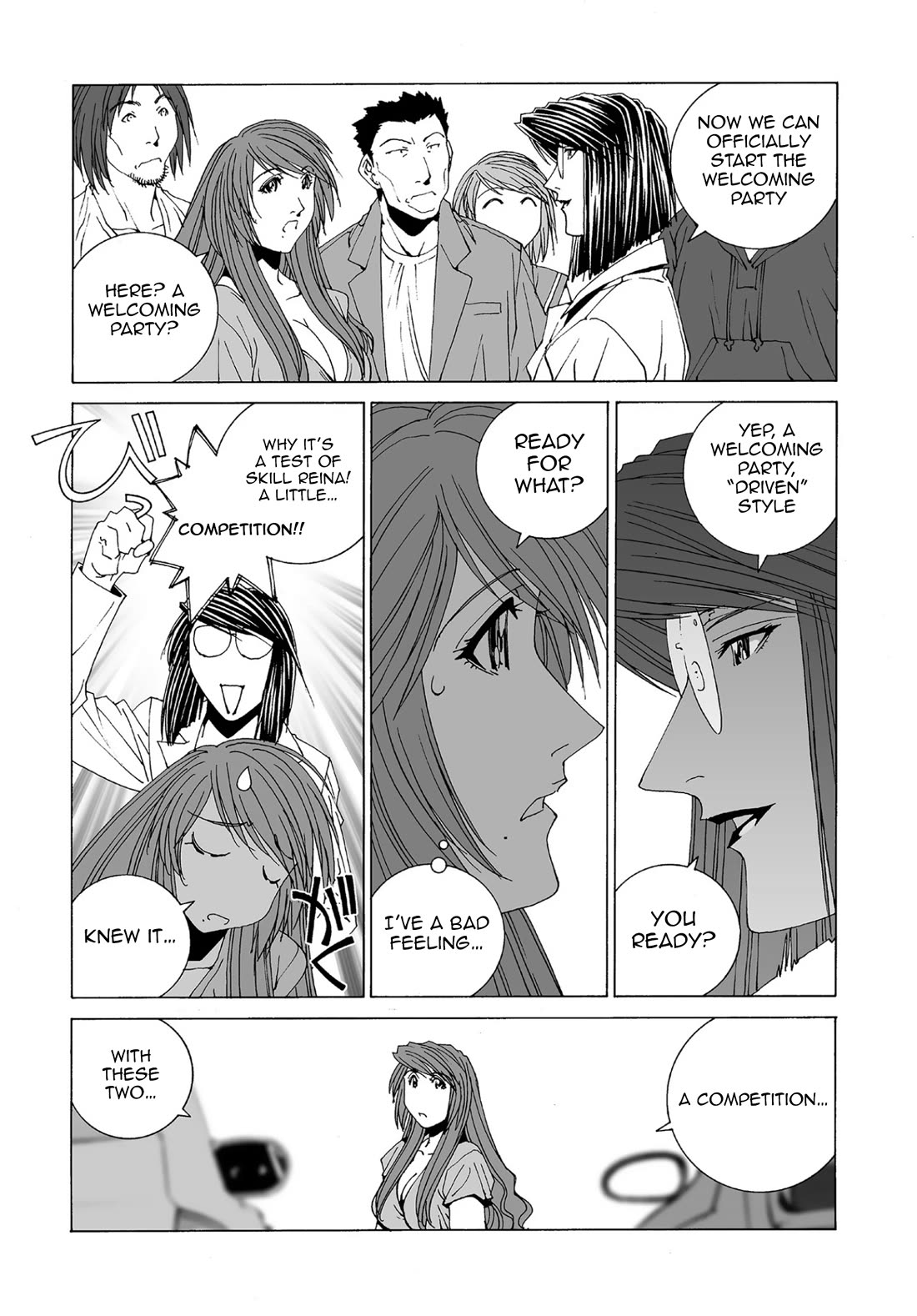 Kanojo no Carrera Chapter 63 page 11 - Chapter 63: Reina's Welcome Party