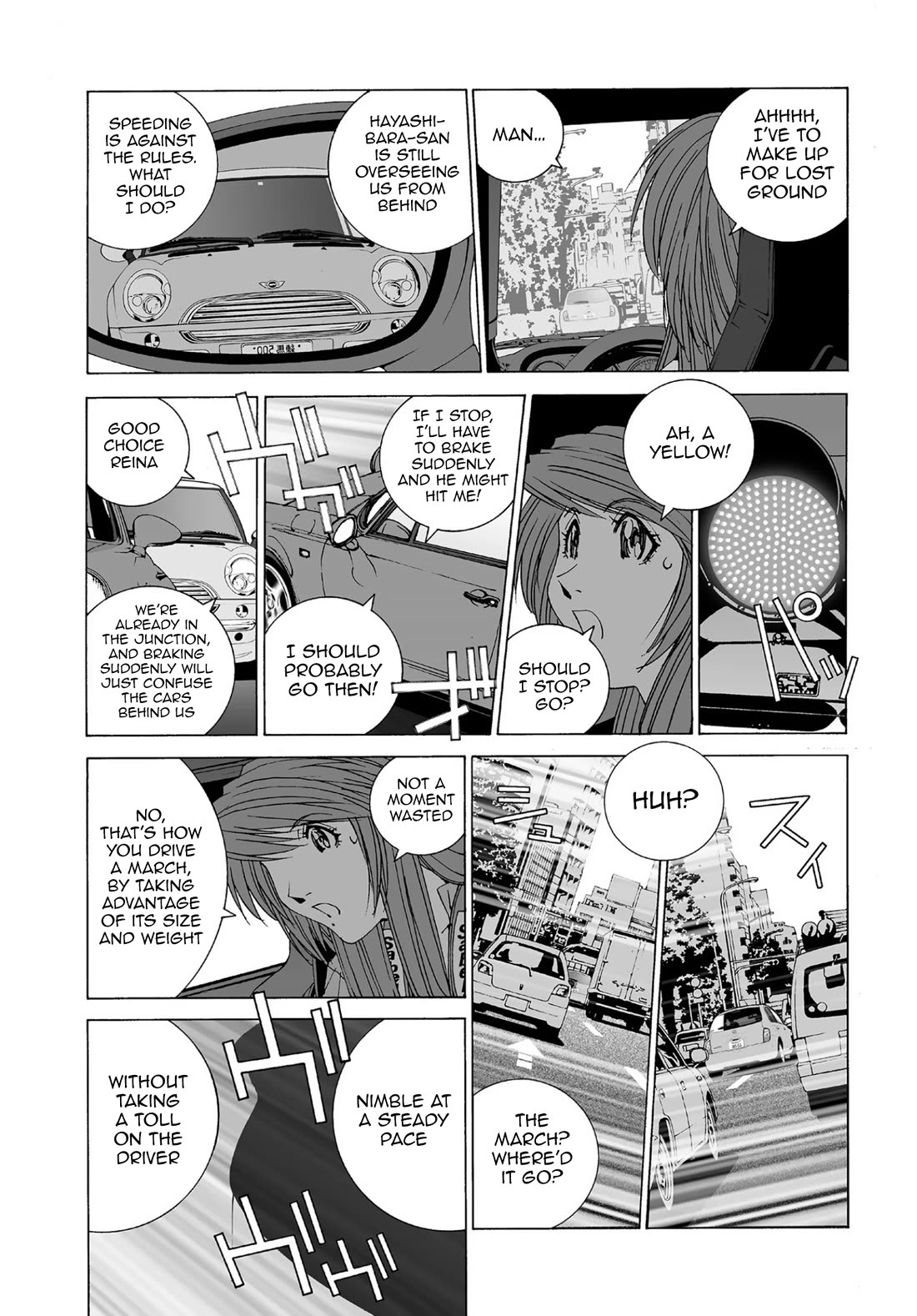 Kanojo no Carrera Chapter 64 page 6 - Chapter 64: Porsche VS March