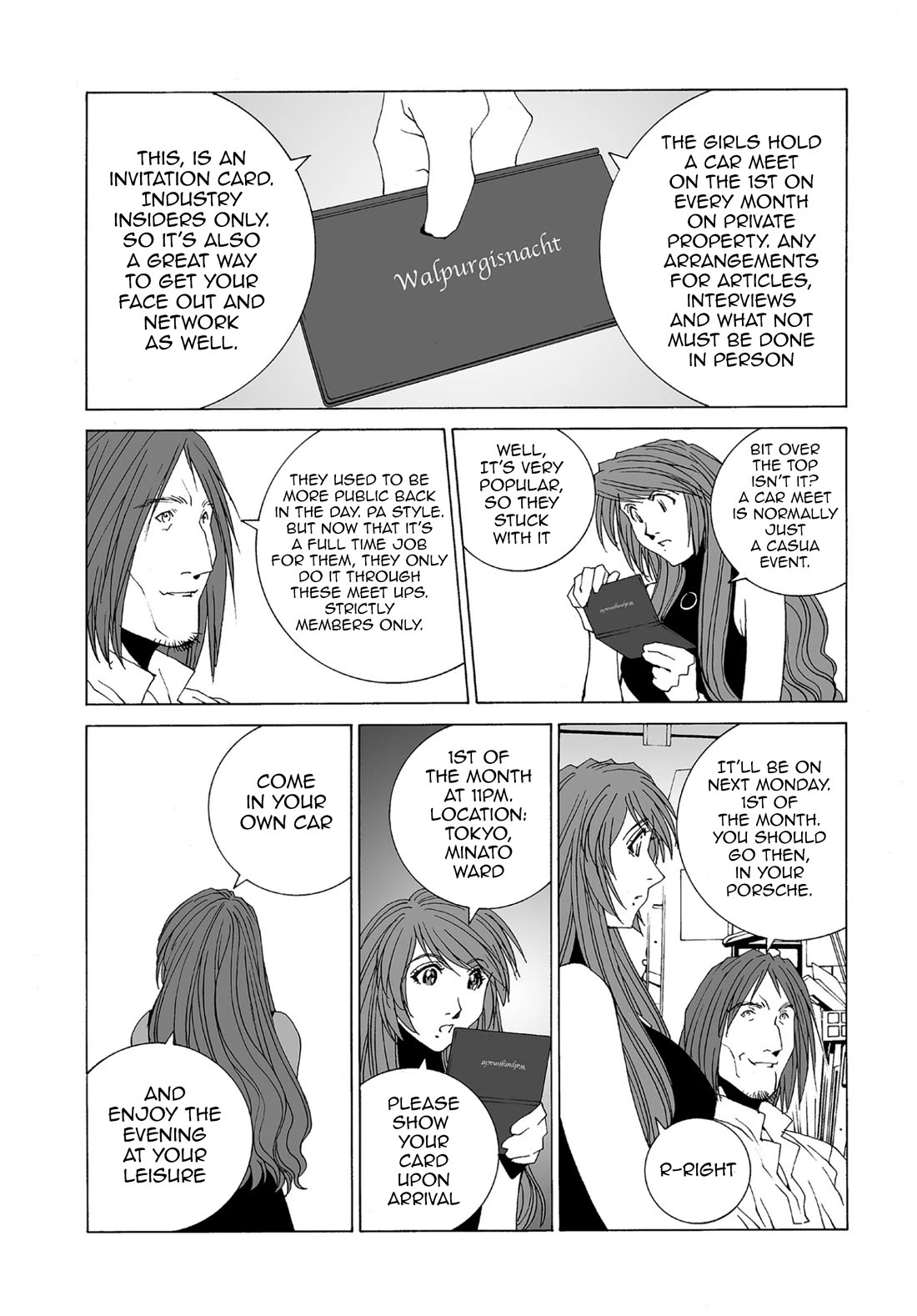 Kanojo no Carrera Chapter 67 page 6 - Chapter 67: Walpurgis Night