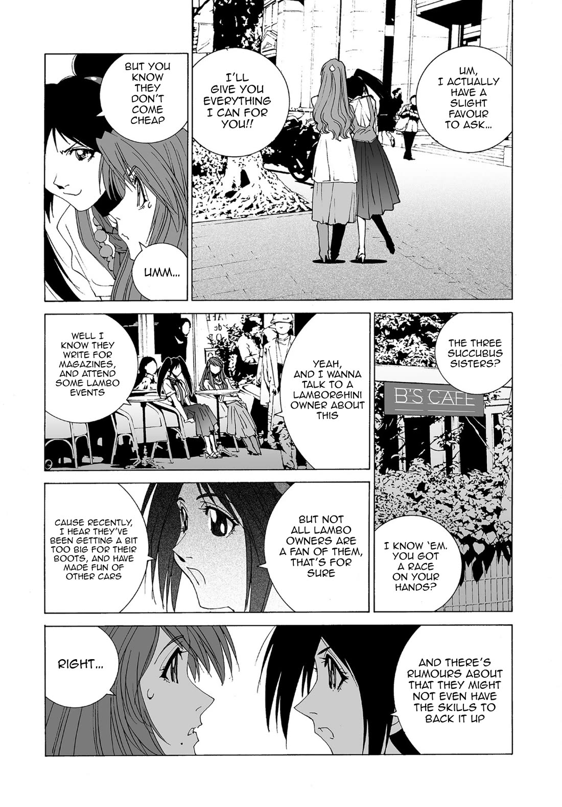 Kanojo no Carrera Chapter 69 page 13 - Chapter 69: Tokyo Bay Aqua-Line Blues