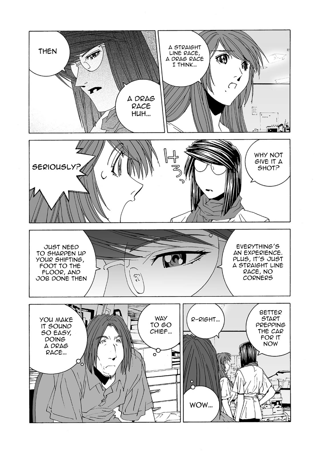 Kanojo no Carrera Chapter 69 page 6 - Chapter 69: Tokyo Bay Aqua-Line Blues