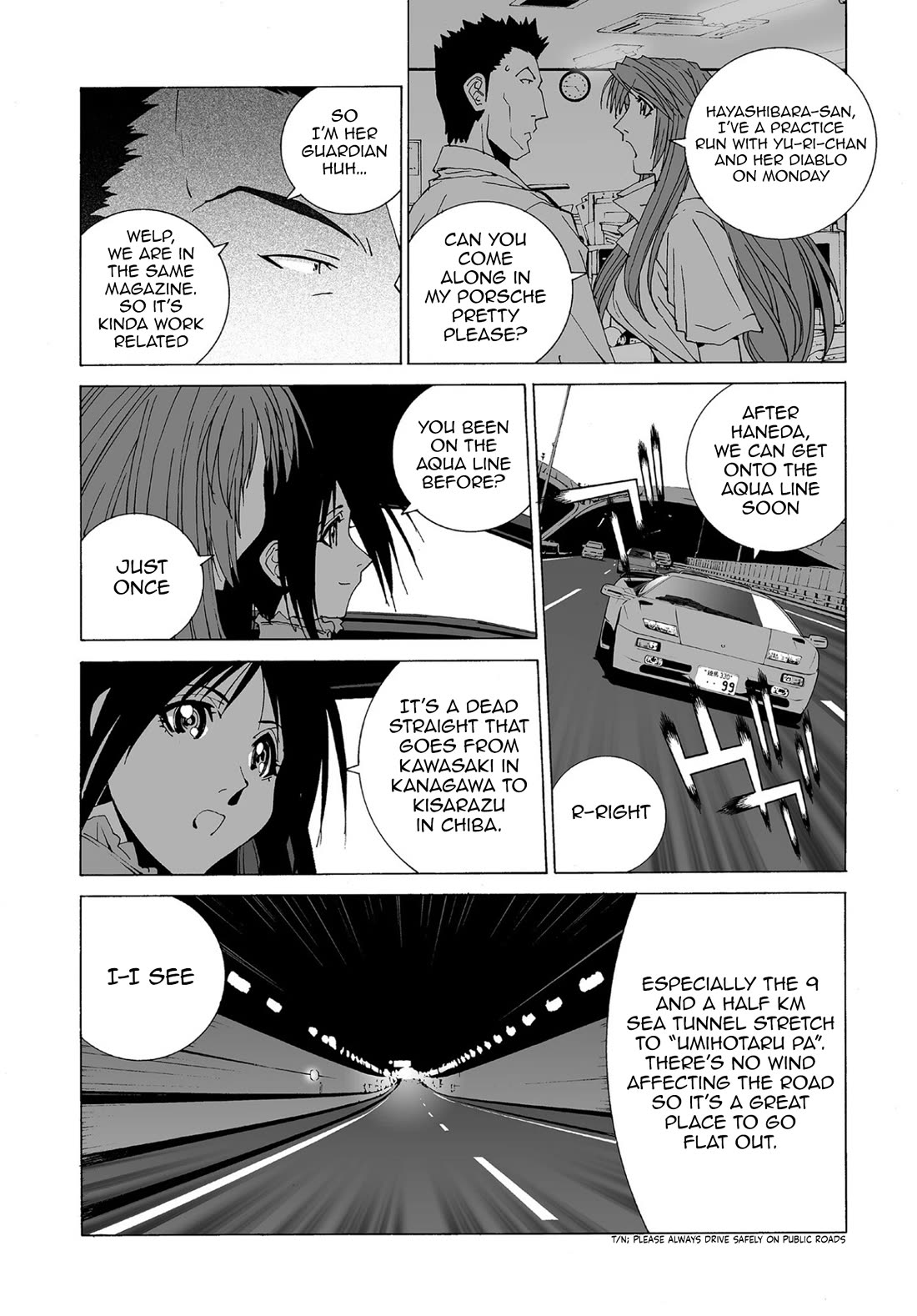 Kanojo no Carrera Chapter 70 page 6 - Chapter 70: Tokyo Bay Aqua-Line Blues