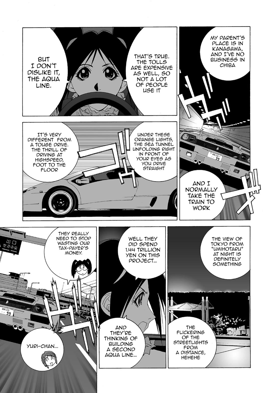 Kanojo no Carrera Chapter 70 page 7 - Chapter 70: Tokyo Bay Aqua-Line Blues