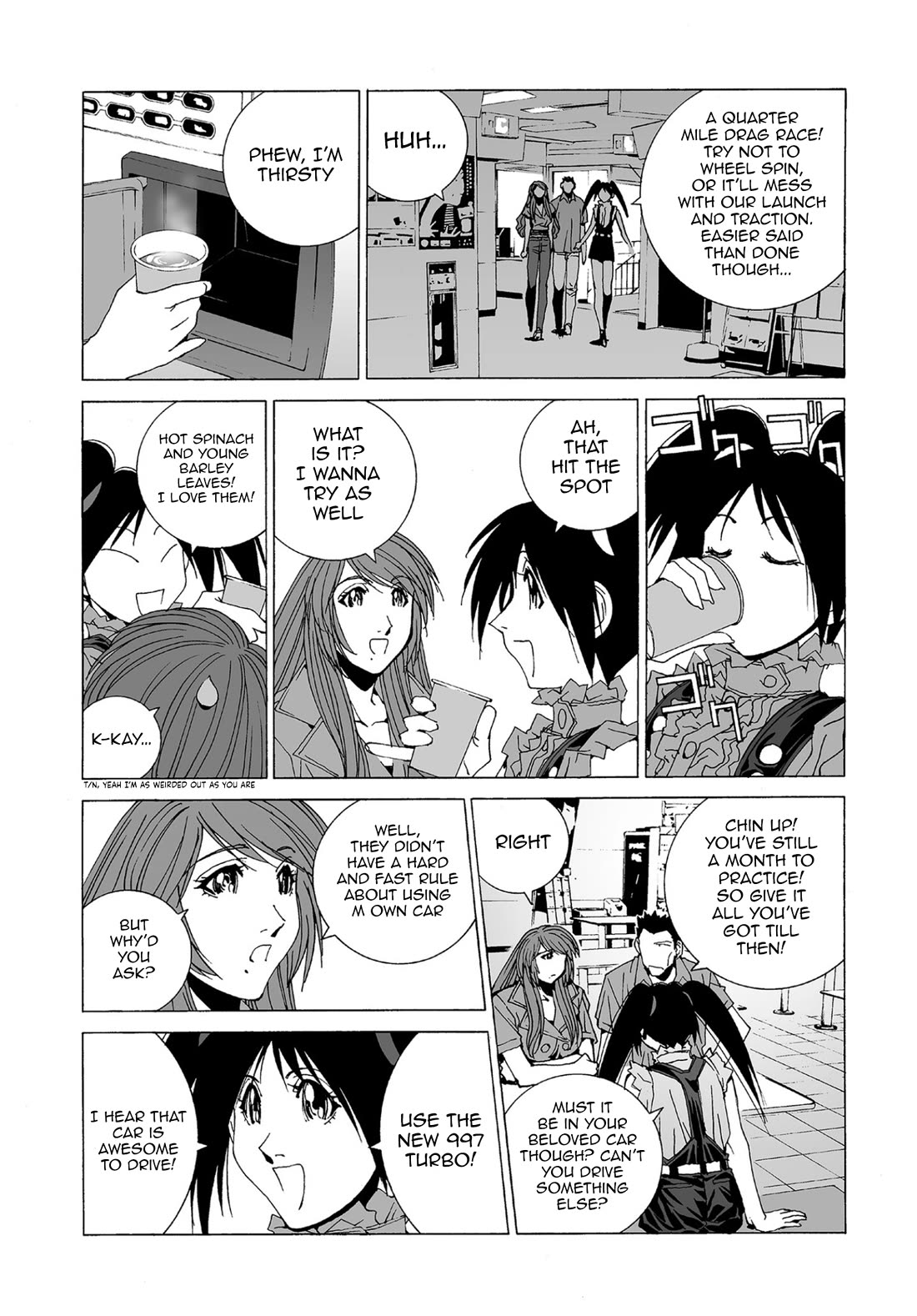 Kanojo no Carrera Chapter 72 page 9 - Chapter 72: Ability Differences and The Limit