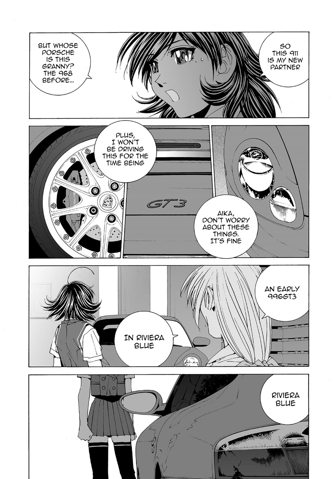 Kanojo no Carrera Chapter 73 page 13 - Chapter 73: Blue Lightning