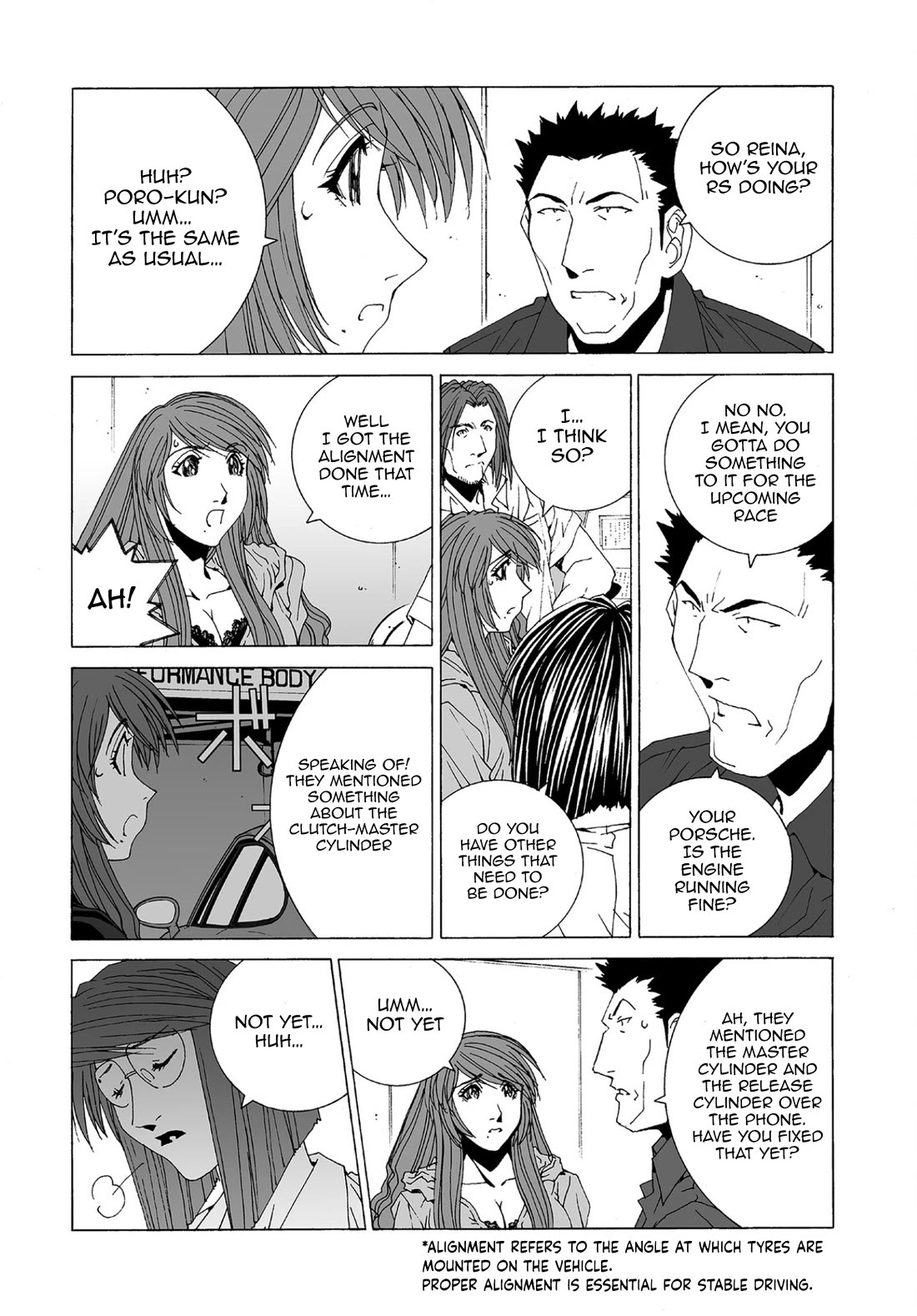 Kanojo no Carrera Chapter 73 page 3 - Chapter 73: Blue Lightning