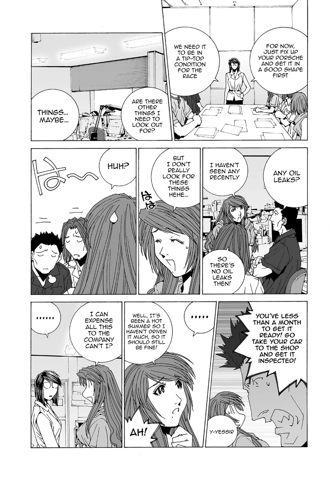 Kanojo no Carrera Chapter 73 page 4 - Chapter 73: Blue Lightning