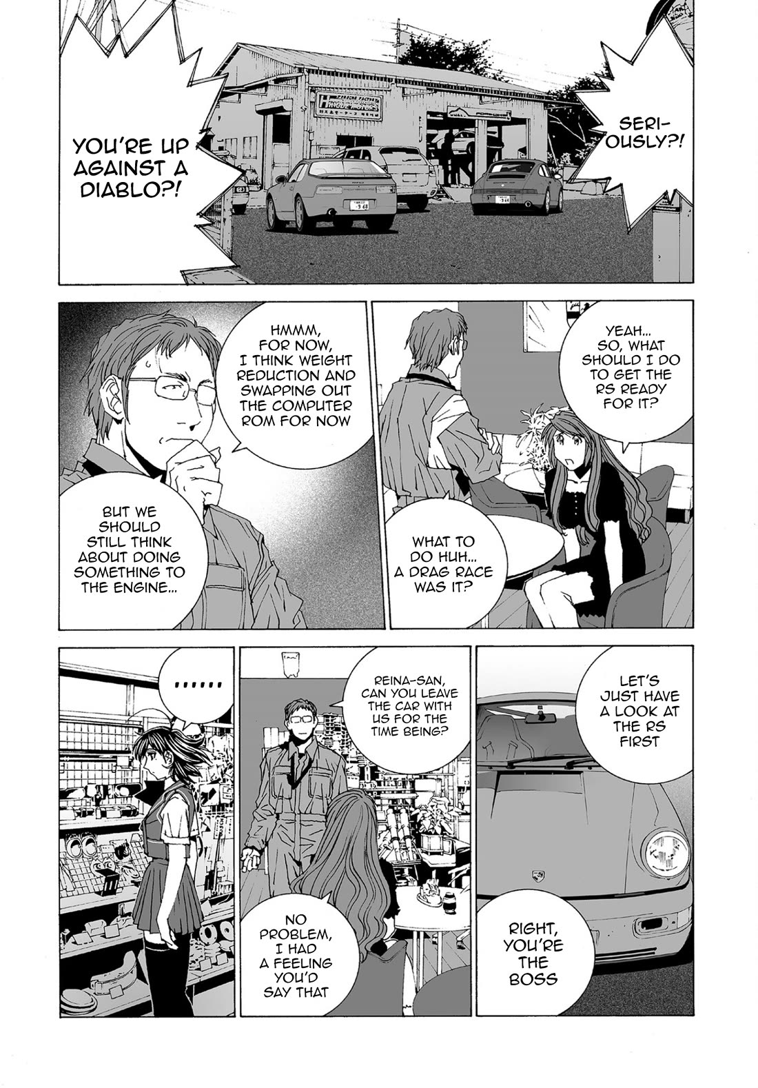 Kanojo no Carrera Chapter 73 page 7 - Chapter 73: Blue Lightning