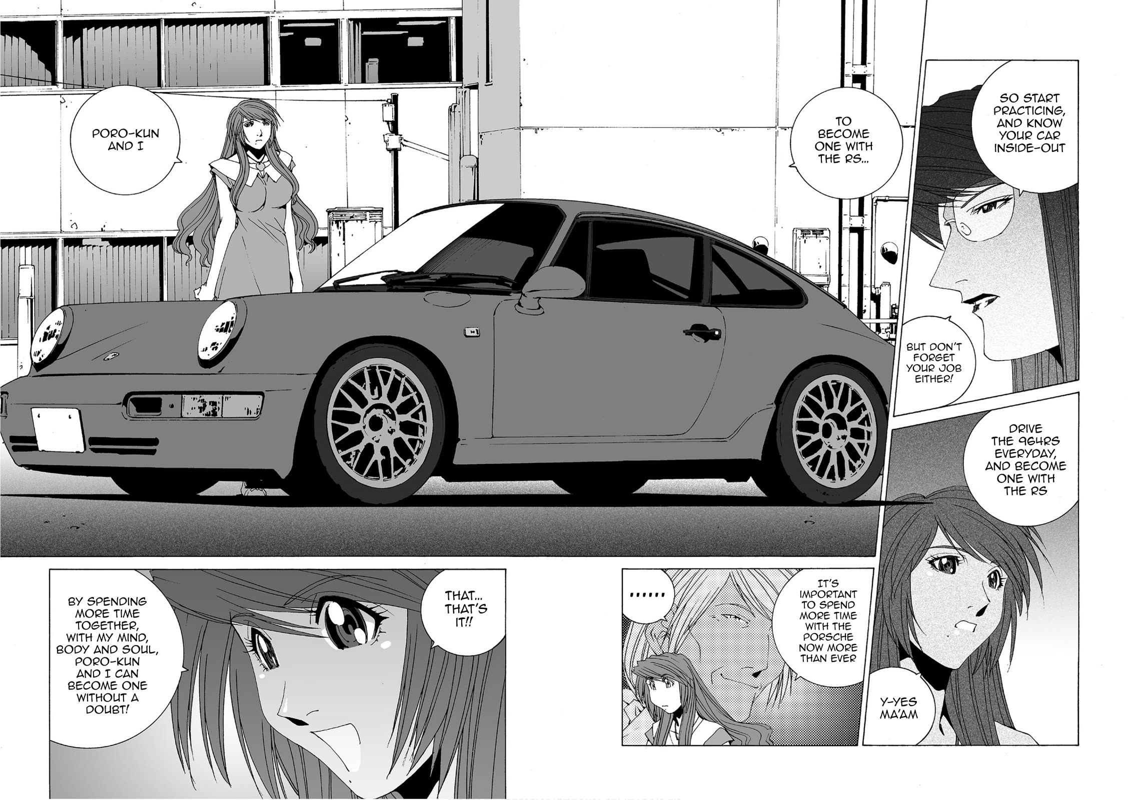Kanojo no Carrera Chapter 77 page 6 - Chapter 77: Reina's 964 Training