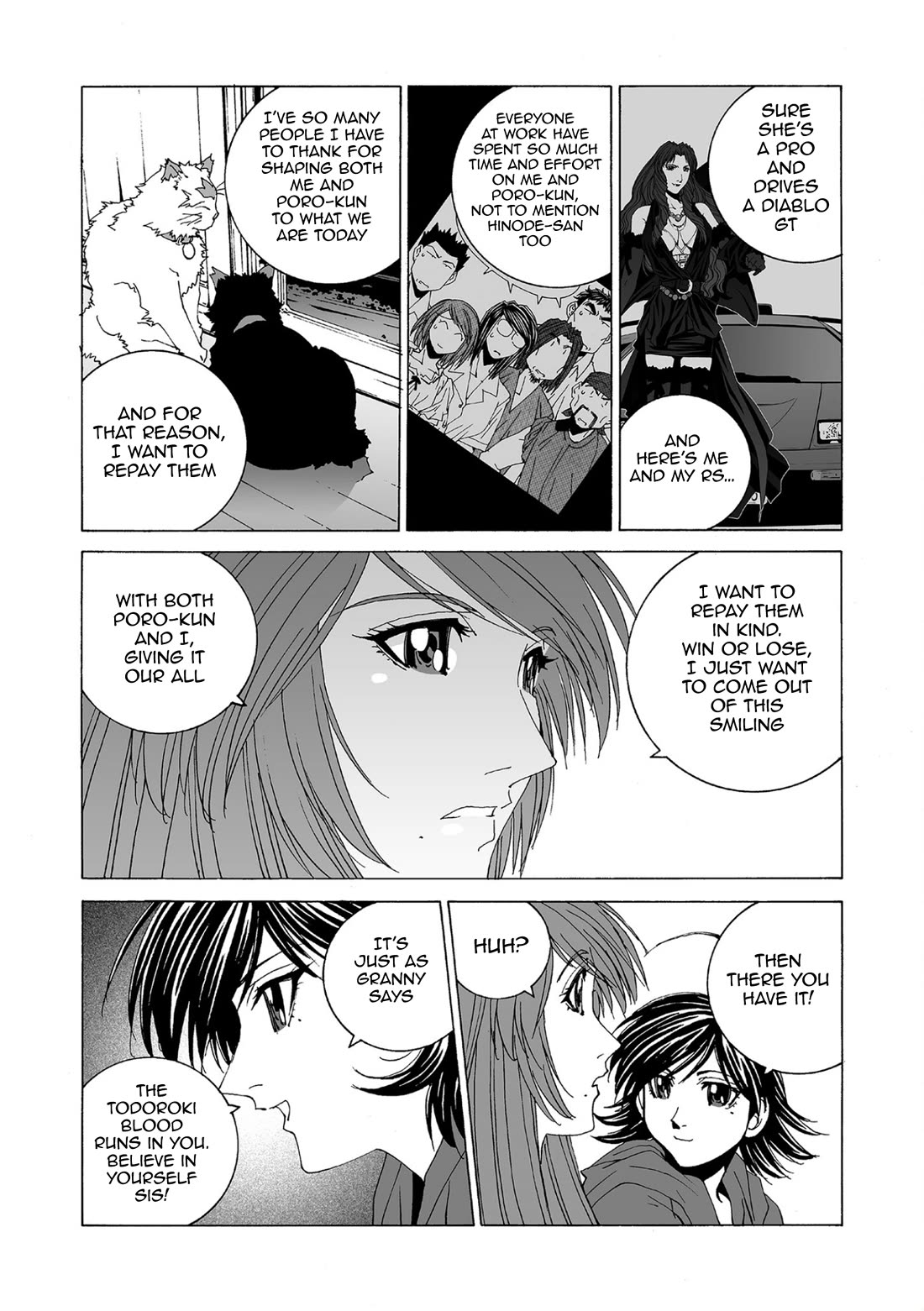Kanojo no Carrera Chapter 82 page 11 - Chapter 82: Eve of the Race