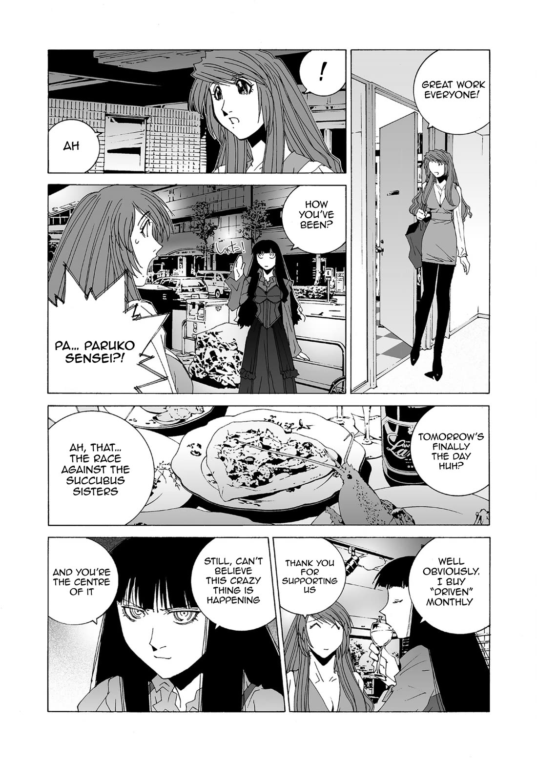 Kanojo no Carrera Chapter 82 page 7 - Chapter 82: Eve of the Race