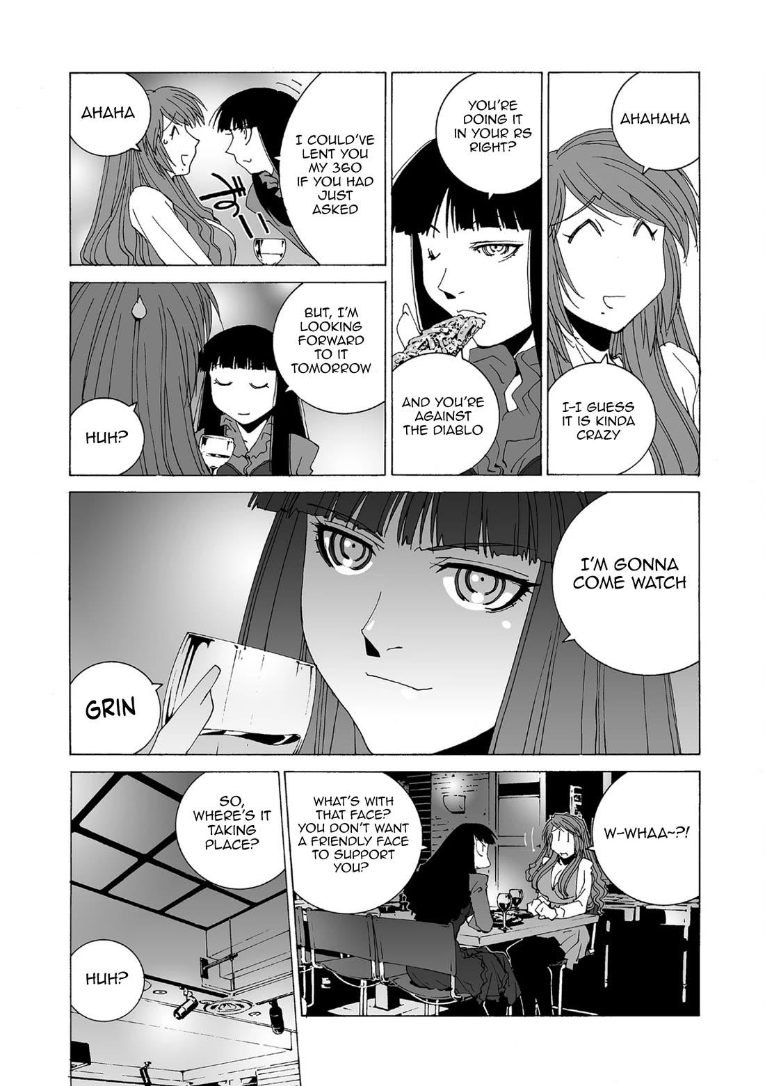 Kanojo no Carrera Chapter 82 page 8 - Chapter 82: Eve of the Race