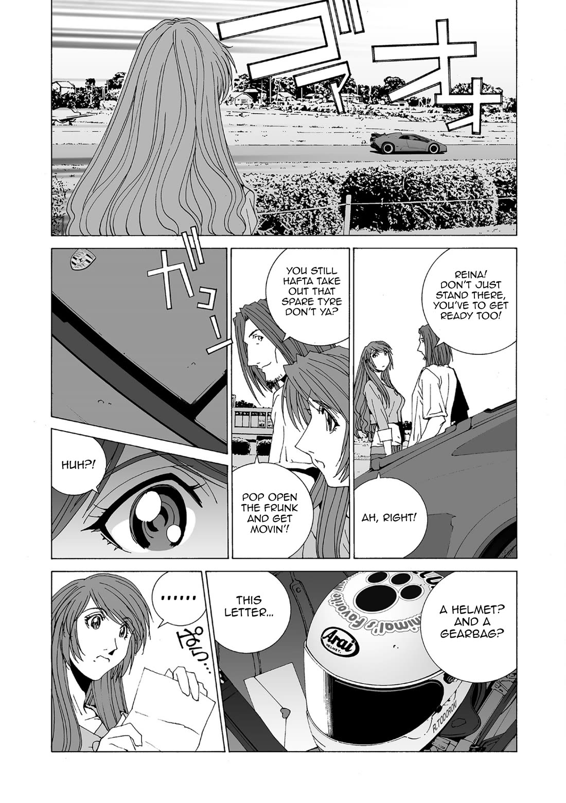 Kanojo no Carrera Chapter 83 page 10 - Chapter 83: Decisive Battle!! At the Airfield!