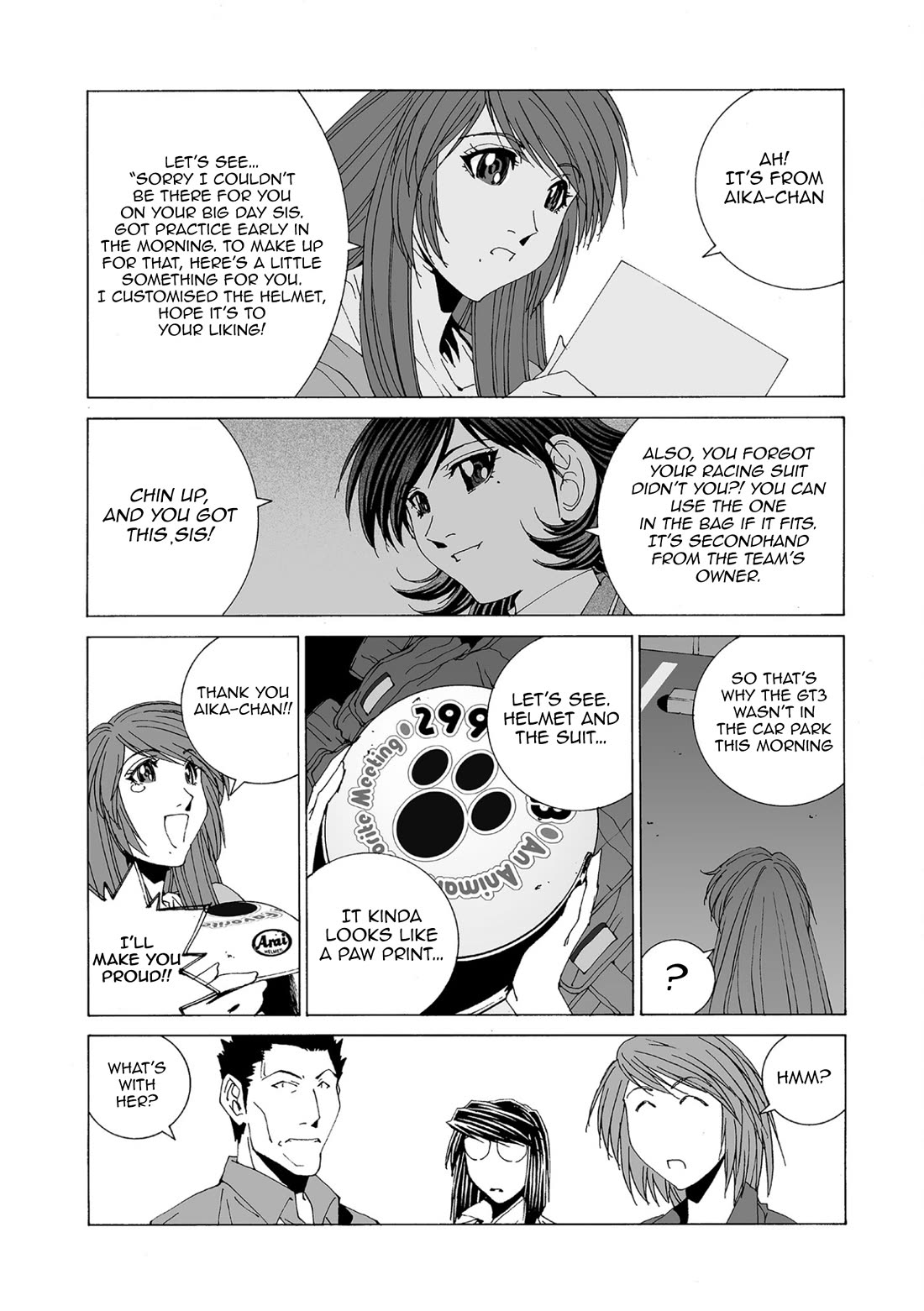 Kanojo no Carrera Chapter 83 page 11 - Chapter 83: Decisive Battle!! At the Airfield!