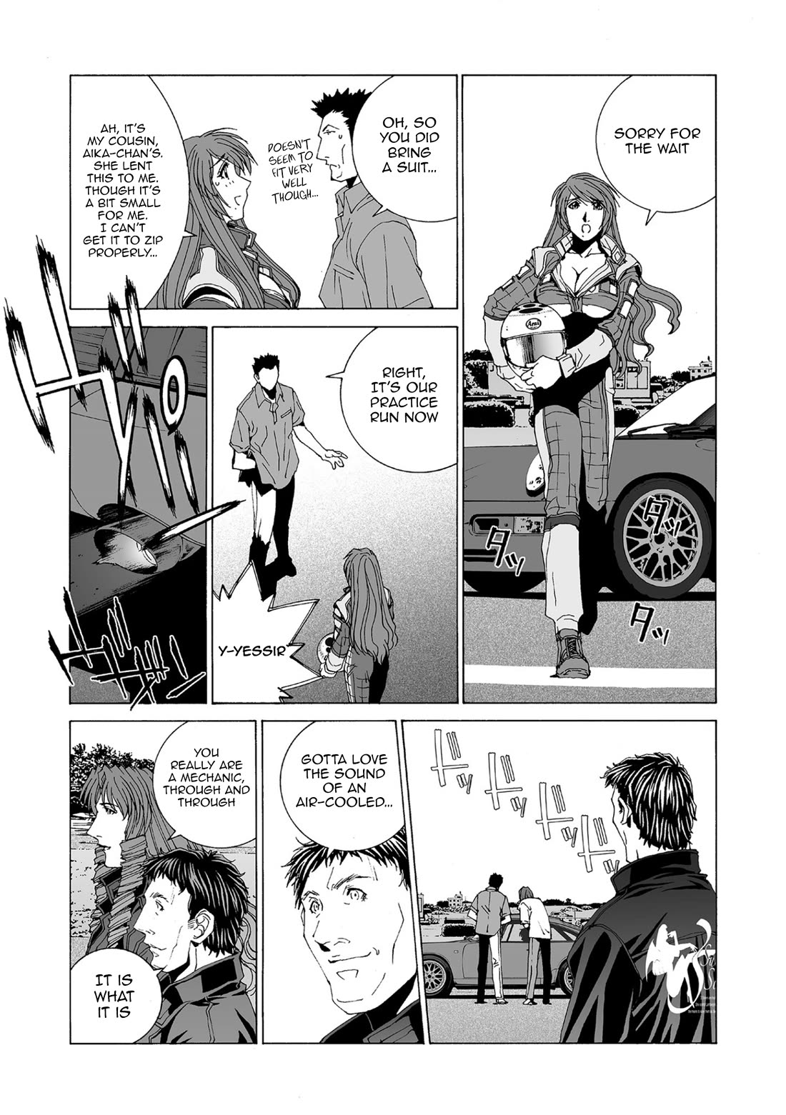 Kanojo no Carrera Chapter 83 page 12 - Chapter 83: Decisive Battle!! At the Airfield!