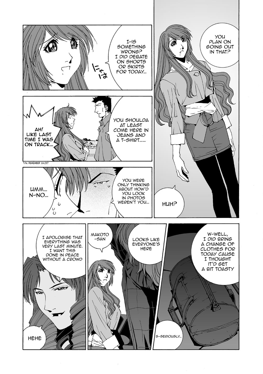 Kanojo no Carrera Chapter 83 page 6 - Chapter 83: Decisive Battle!! At the Airfield!