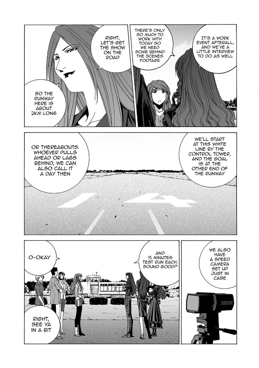 Kanojo no Carrera Chapter 83 page 7 - Chapter 83: Decisive Battle!! At the Airfield!
