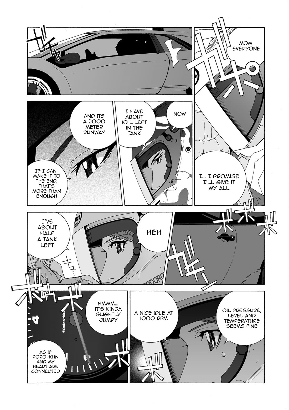 Kanojo no Carrera Chapter 84 page 6 - Chapter 84: The 2000M Race