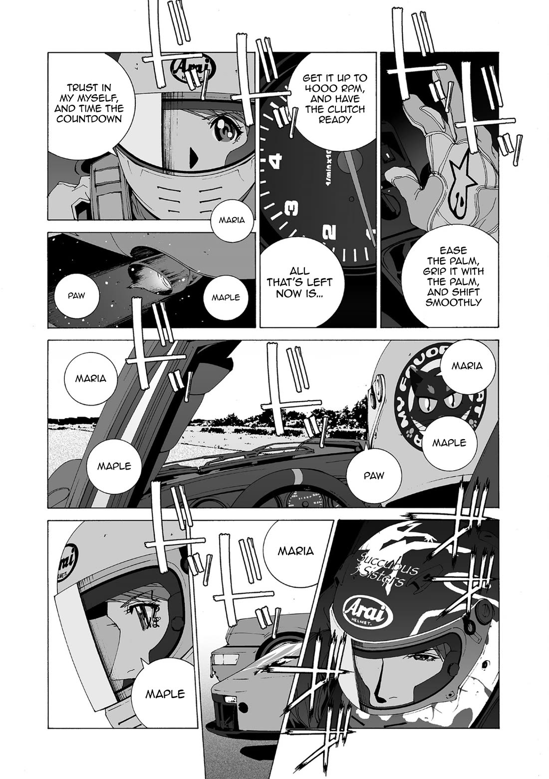 Kanojo no Carrera Chapter 84 page 9 - Chapter 84: The 2000M Race