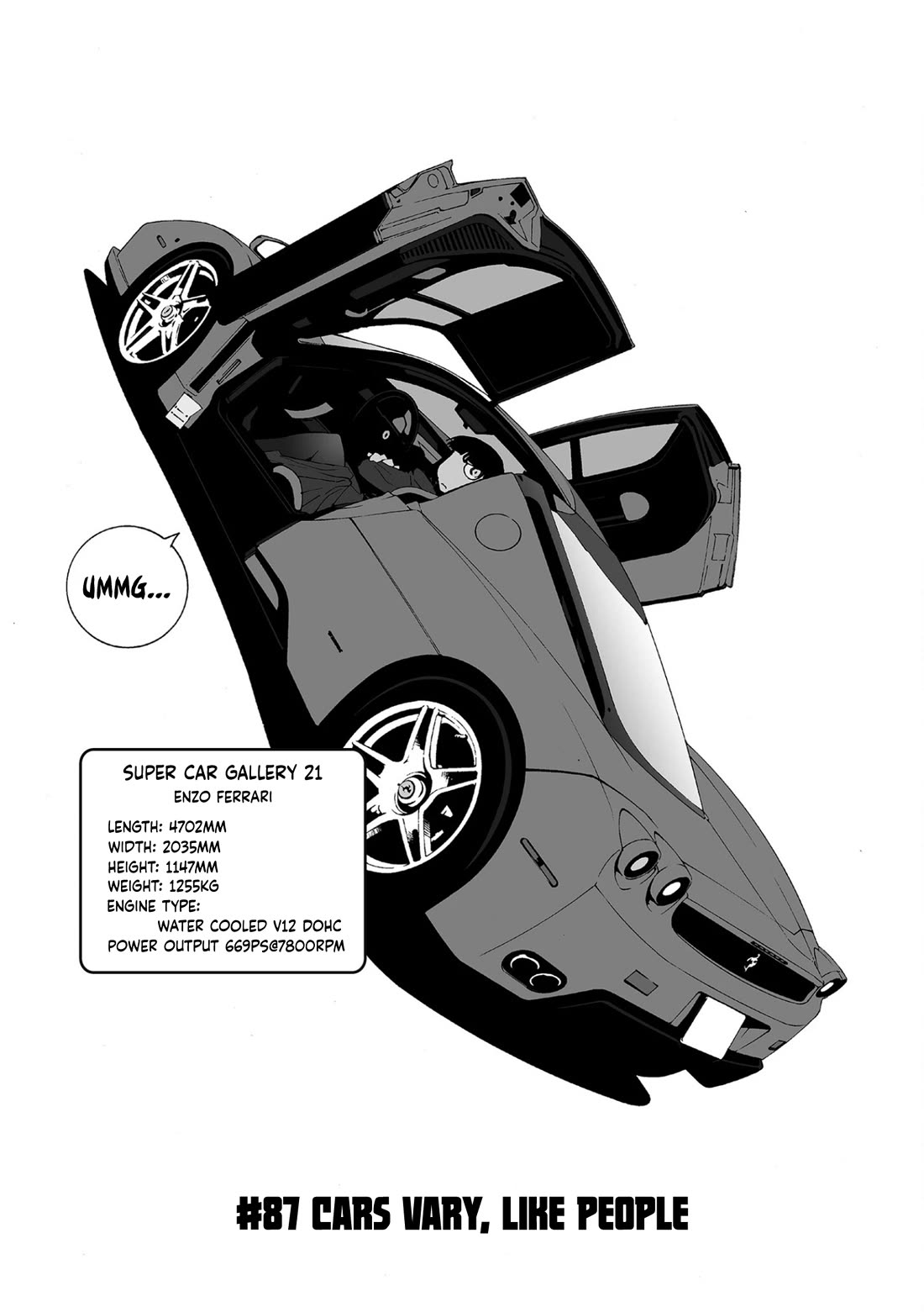 Kanojo no Carrera Chapter 87 page 1 - Chapter 87: Cars Vary, Like People