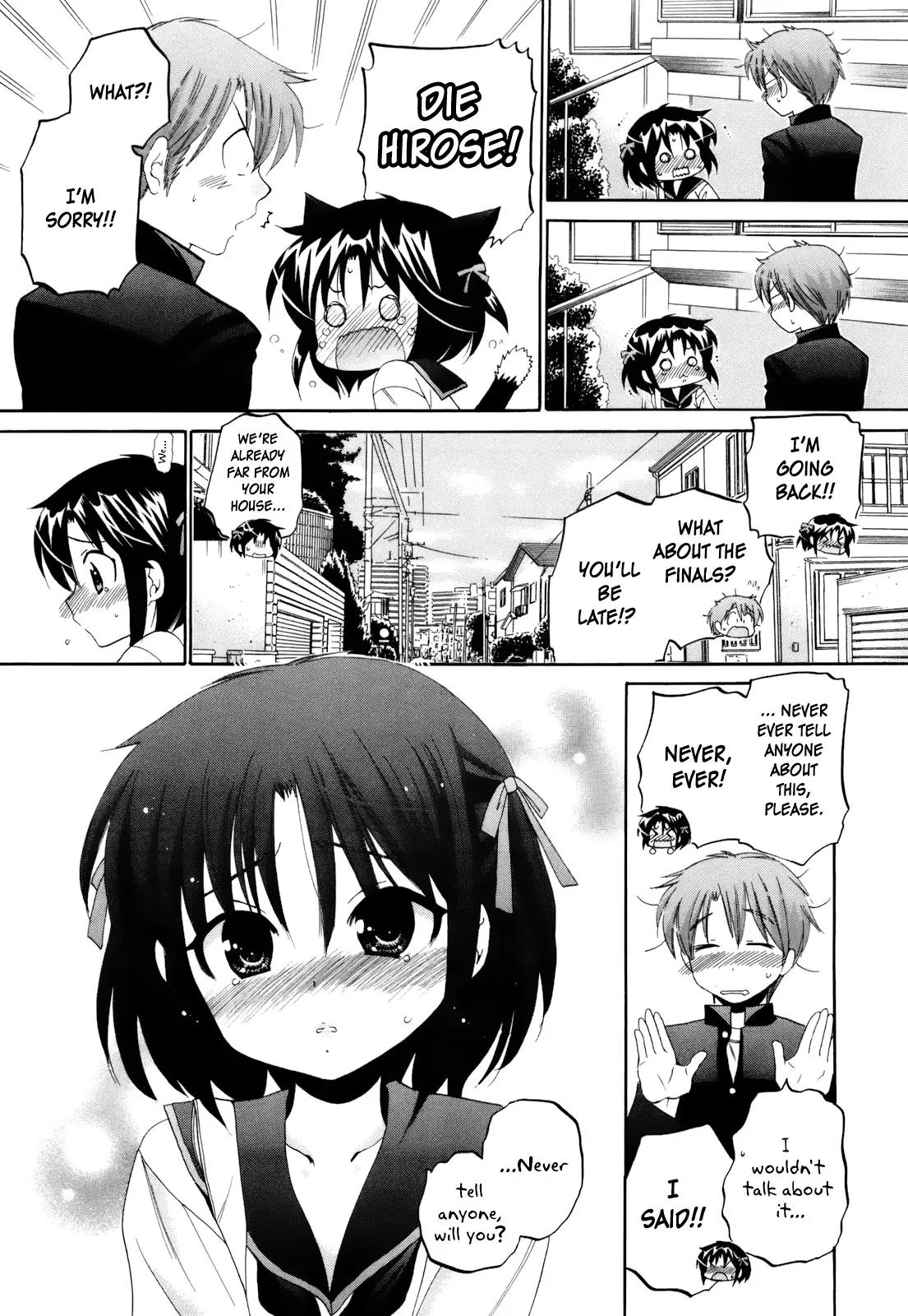 Kanojo no Kagi wo Akeru Houhou Chapter 12 page 9 - Chapter 12: If there's no panties, why not just draw blue stripes?