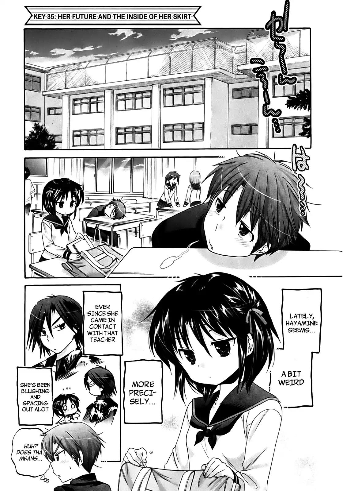 Kanojo no Kagi wo Akeru Houhou Chapter 35 page 2 - Chapter 35: Her Future And The Inside Of Her Skirt