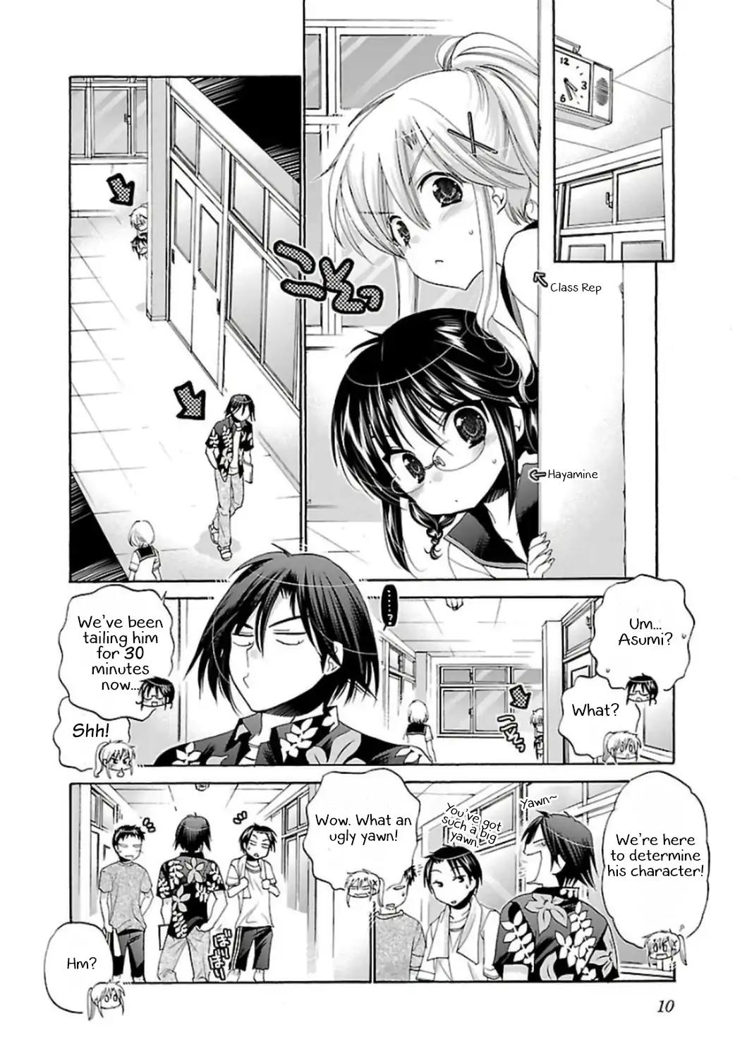 Kanojo no Kagi wo Akeru Houhou Chapter 47 page 8 - Chapter 47: Ponytail, braids and a trap
