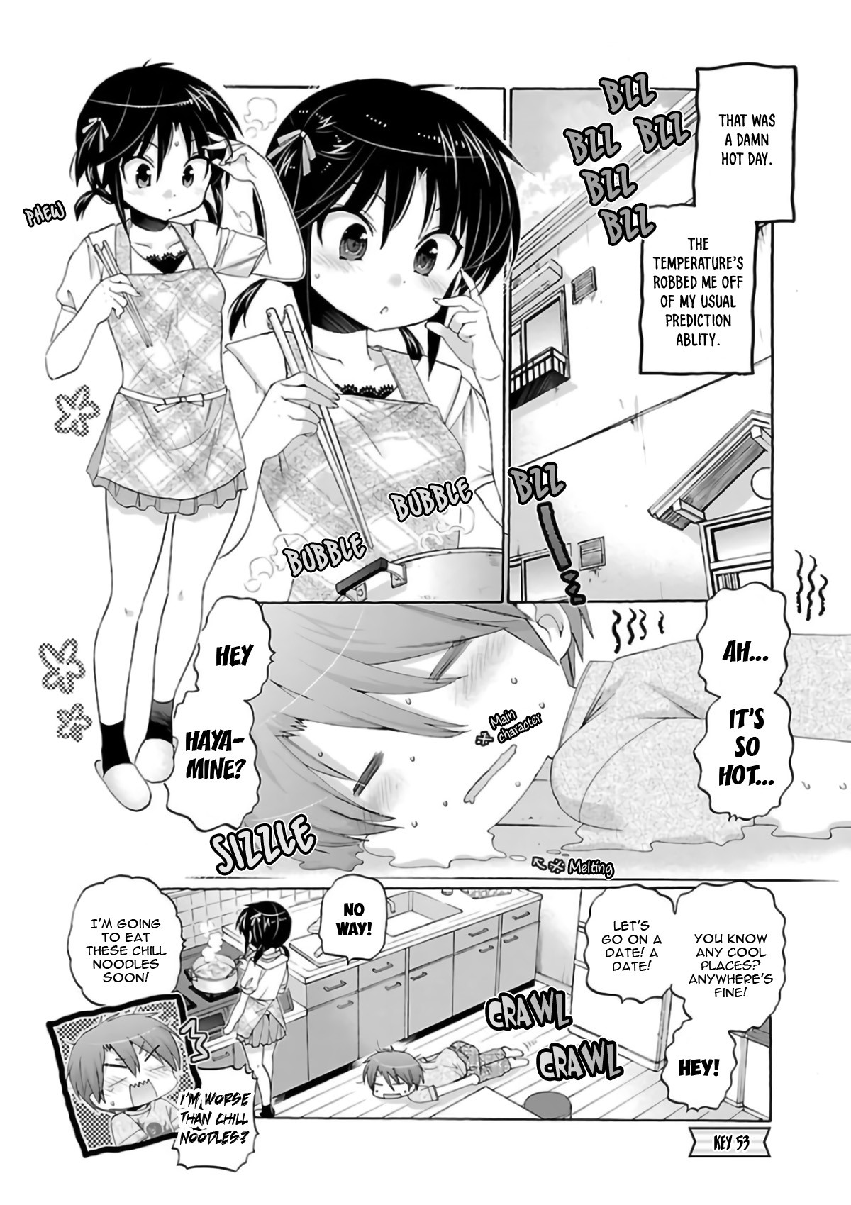 Kanojo no Kagi wo Akeru Houhou Chapter 53 page 2 - Chapter 53: Key 53: Mid Summer Firm-sided backpack DX