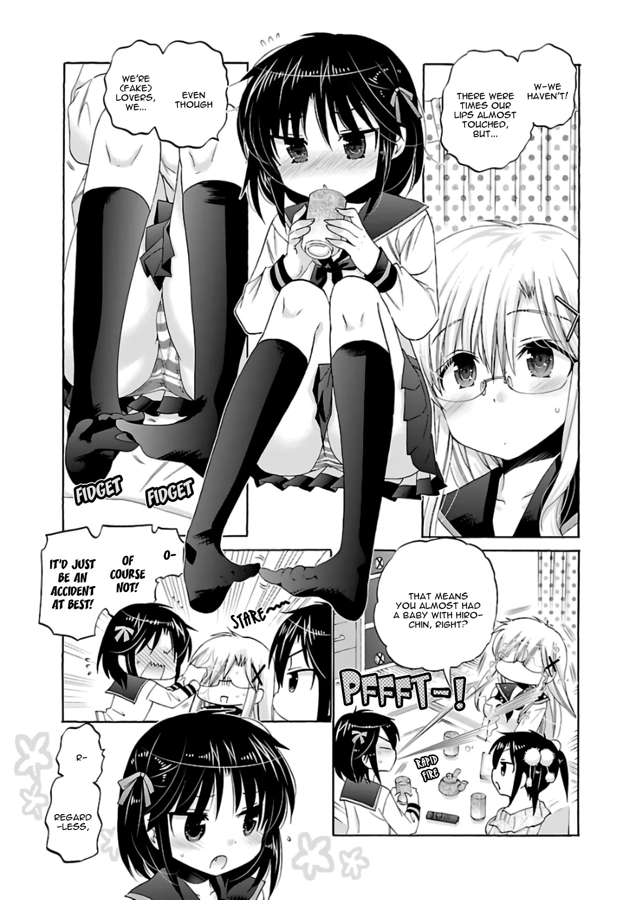 Kanojo no Kagi wo Akeru Houhou Chapter 58 page 10 - Chapter 58: Key 58: The Girls' Three-Way Struggle