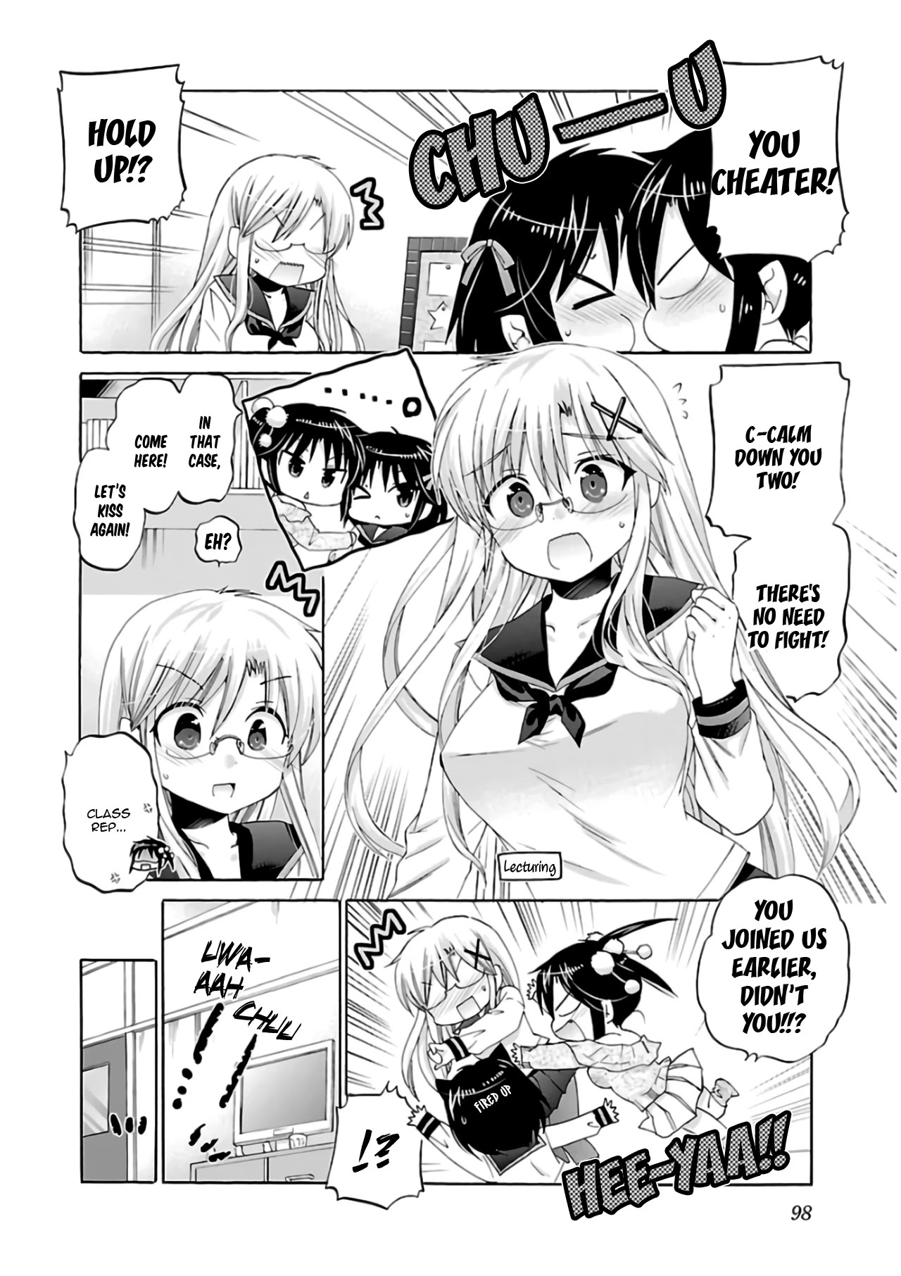 Kanojo no Kagi wo Akeru Houhou Chapter 58 page 23 - Chapter 58: Key 58: The Girls' Three-Way Struggle