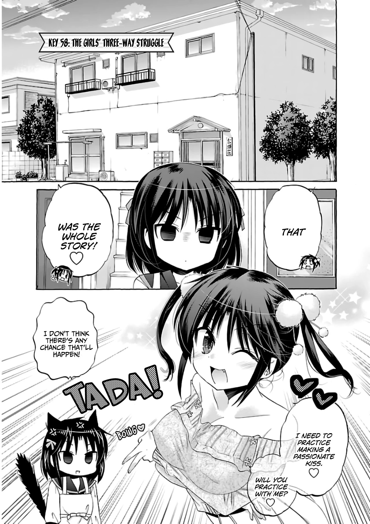 Kanojo no Kagi wo Akeru Houhou Chapter 58 page 4 - Chapter 58: Key 58: The Girls' Three-Way Struggle