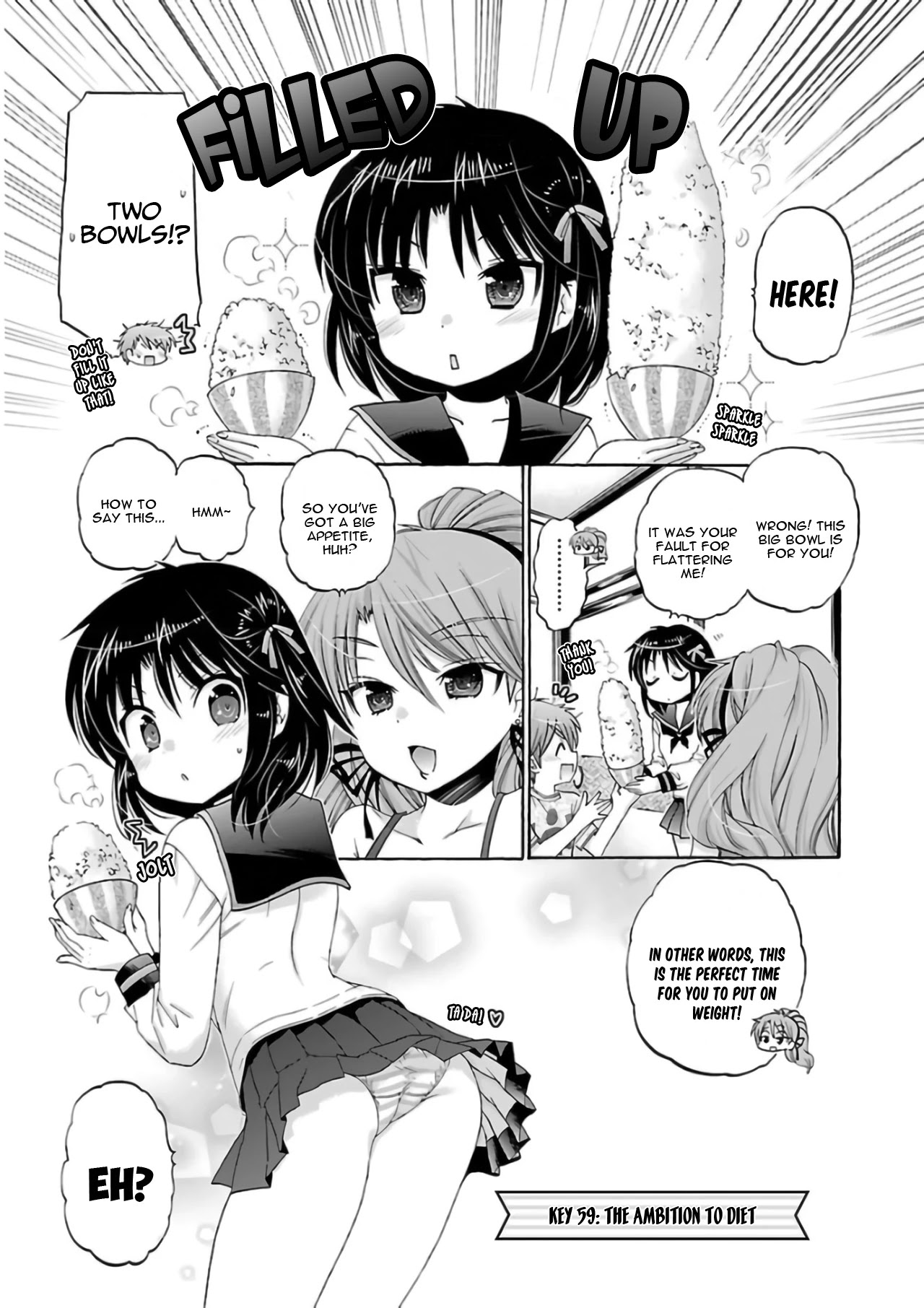 Kanojo no Kagi wo Akeru Houhou Chapter 59 page 4 - Chapter 59: Key 59: The ambition to diet