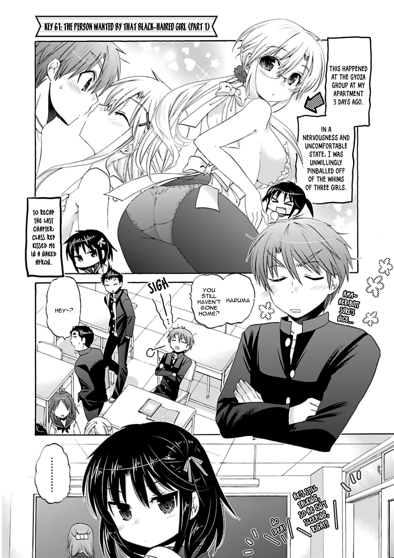 Kanojo no Kagi wo Akeru Houhou Chapter 61 page 2 - Chapter 61: Key 61: The person wanted by that black-haired girl (Part 1)