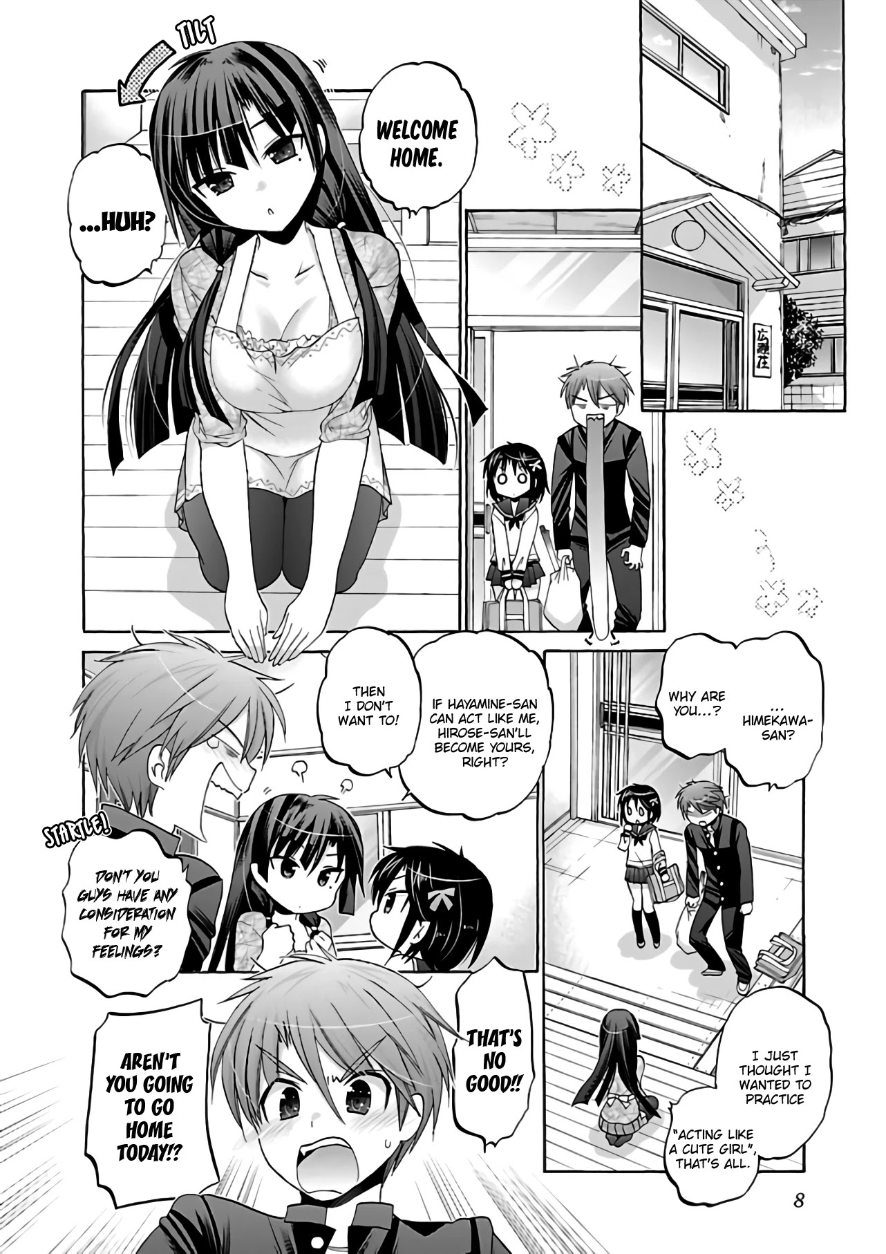 Kanojo no Kagi wo Akeru Houhou Chapter 63 page 11 - Chapter 63: Key 63: The black-haired girl is staying over