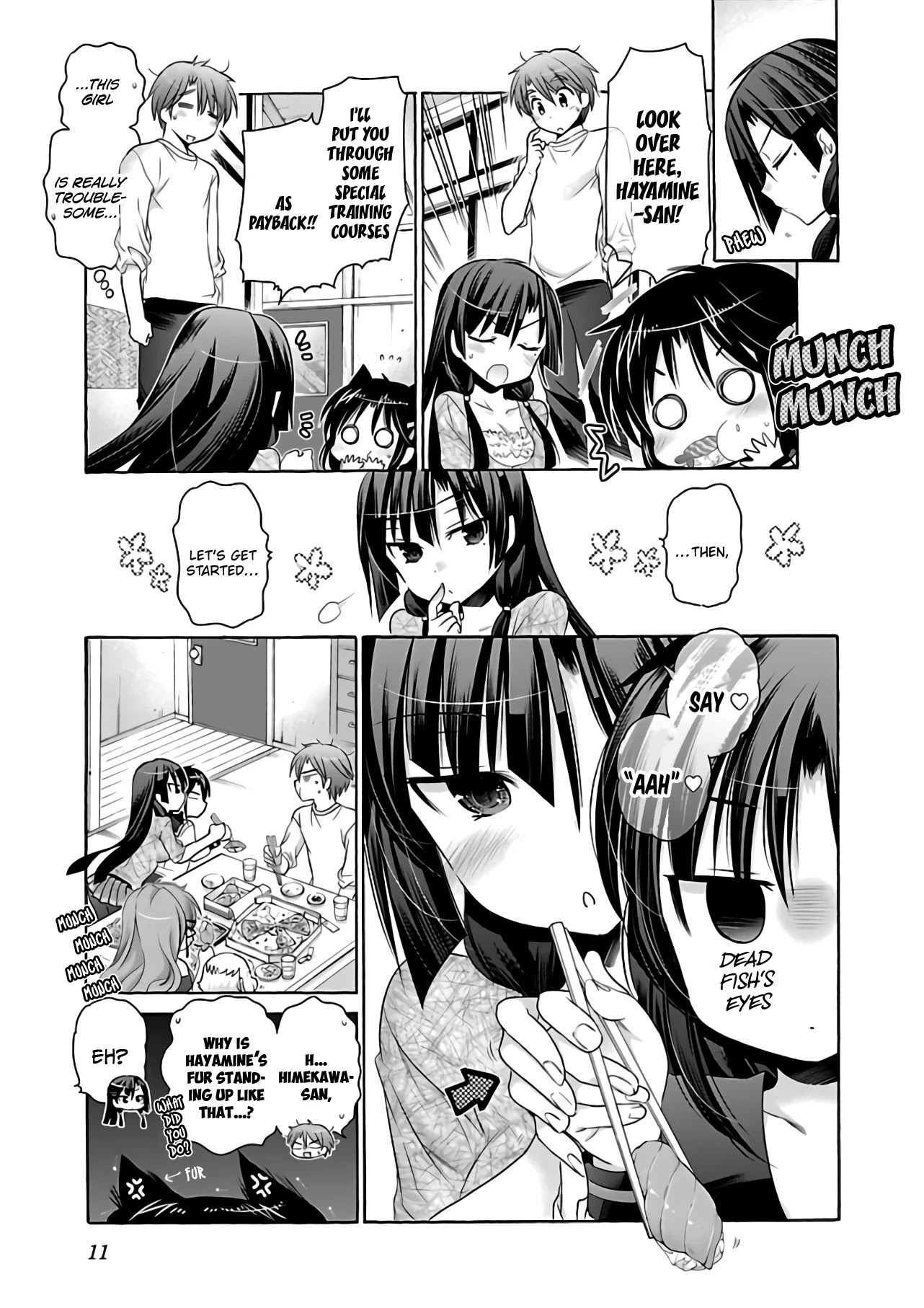 Kanojo no Kagi wo Akeru Houhou Chapter 63 page 14 - Chapter 63: Key 63: The black-haired girl is staying over