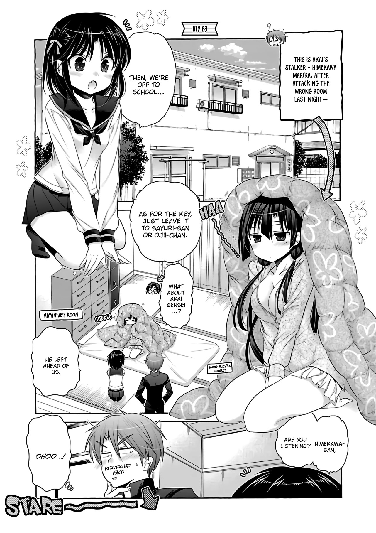 Kanojo no Kagi wo Akeru Houhou Chapter 63 page 6 - Chapter 63: Key 63: The black-haired girl is staying over