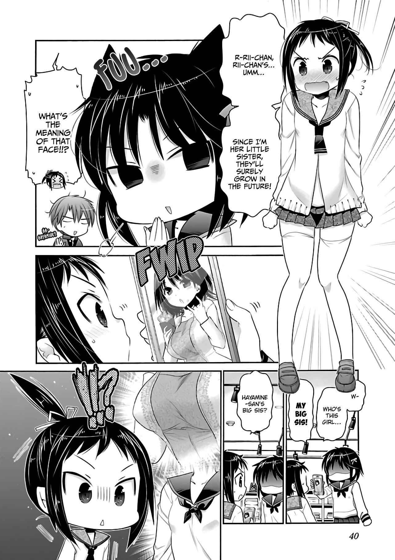 Kanojo no Kagi wo Akeru Houhou Chapter 64 page 15 - Chapter 64: Key 64: Mai-chan's little sister's arrived