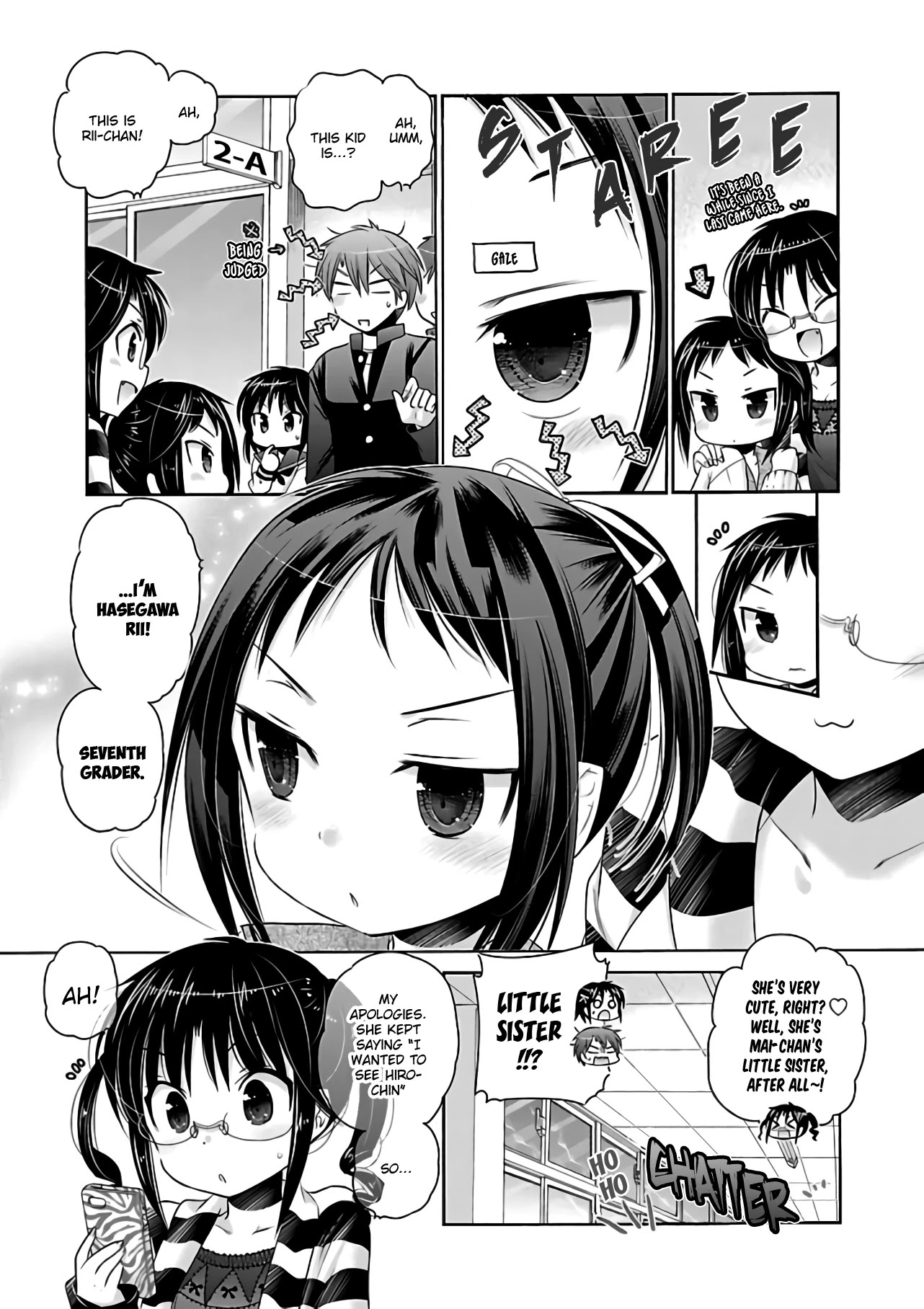 Kanojo no Kagi wo Akeru Houhou Chapter 64 page 6 - Chapter 64: Key 64: Mai-chan's little sister's arrived
