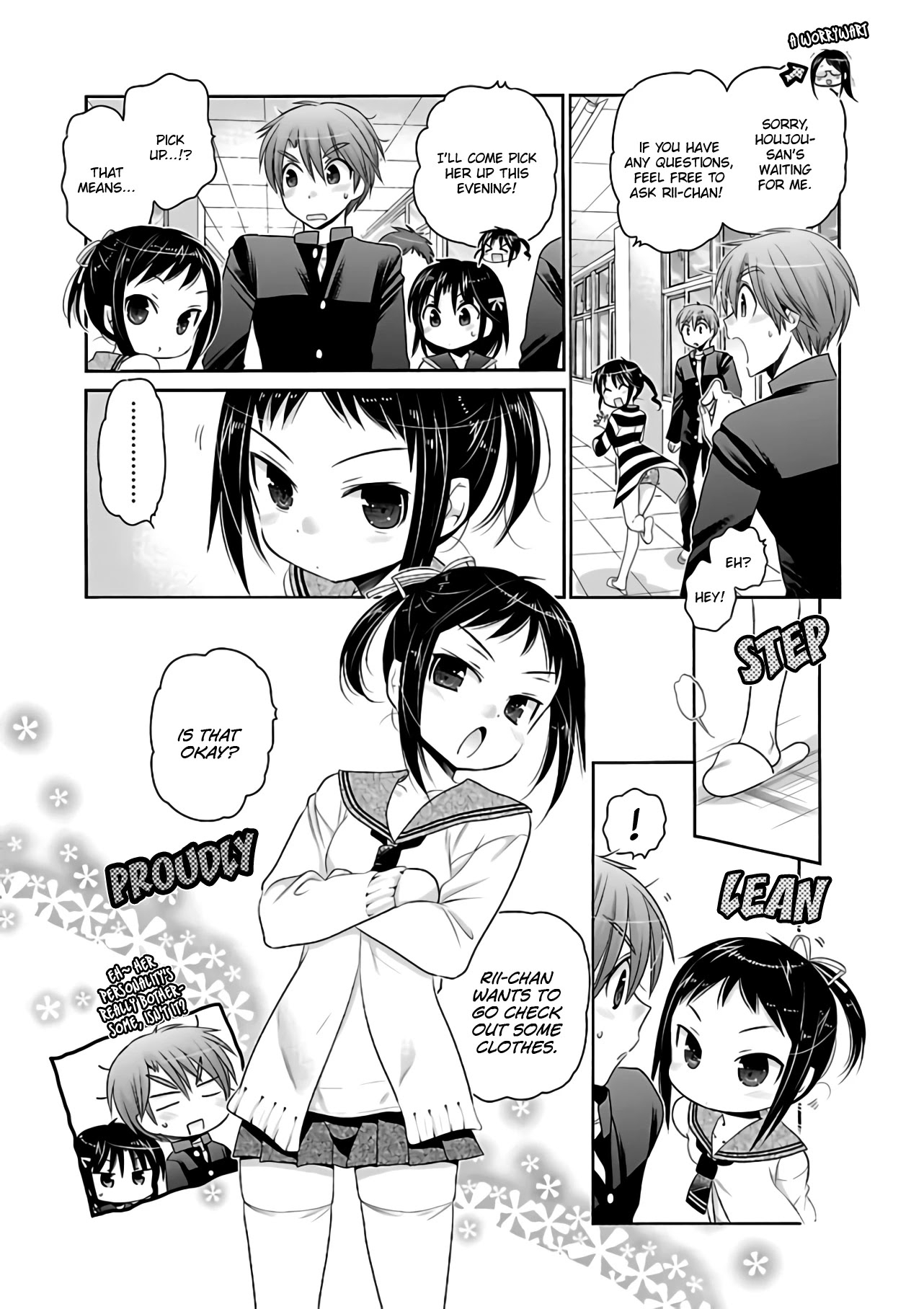 Kanojo no Kagi wo Akeru Houhou Chapter 64 page 7 - Chapter 64: Key 64: Mai-chan's little sister's arrived