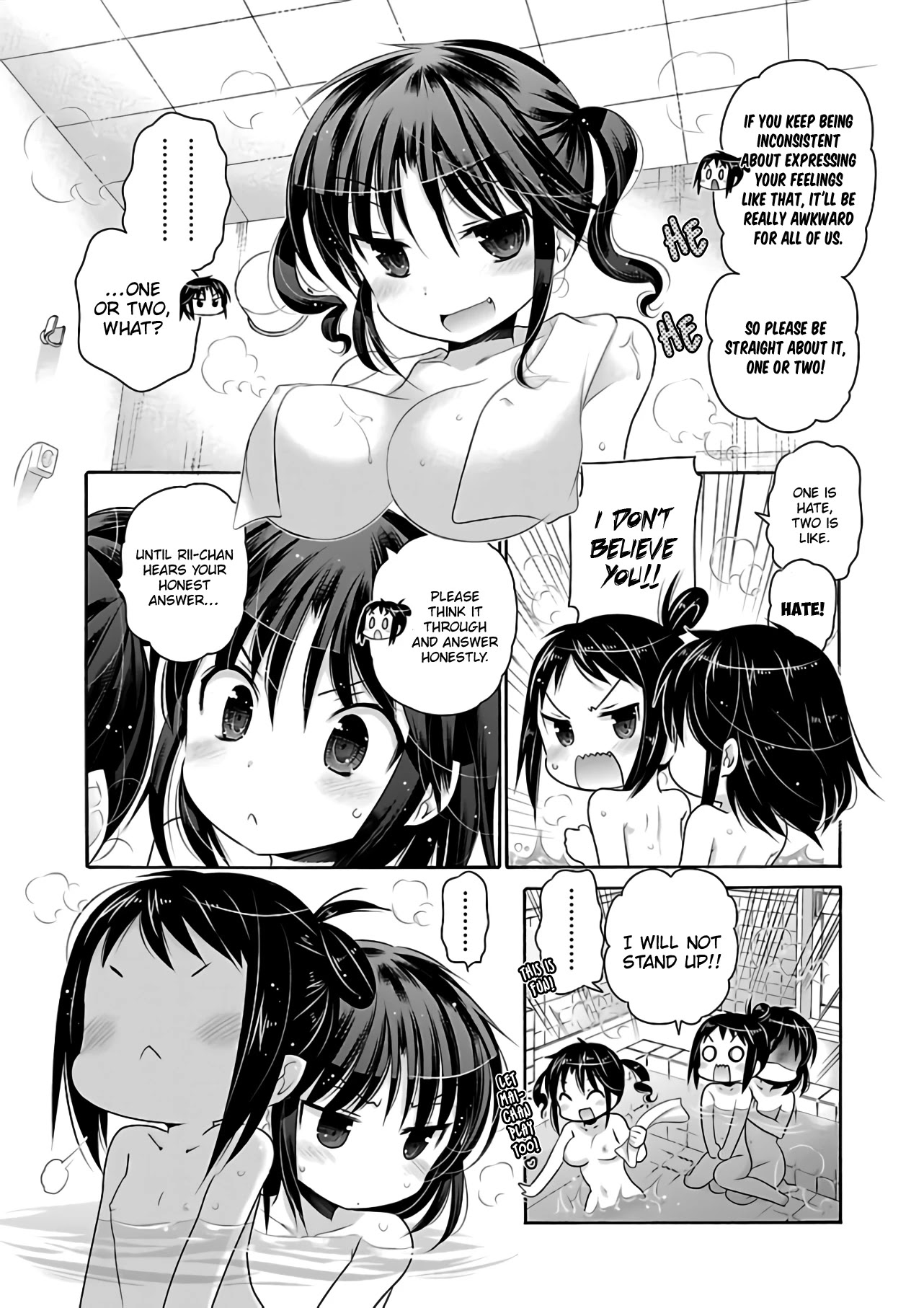 Kanojo no Kagi wo Akeru Houhou Chapter 65 page 22 - Chapter 65: Key 65: Let's take a bath with Mai-chan's little sister