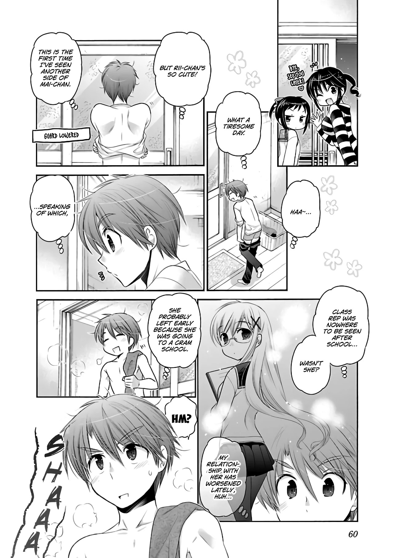 Kanojo no Kagi wo Akeru Houhou Chapter 65 page 9 - Chapter 65: Key 65: Let's take a bath with Mai-chan's little sister