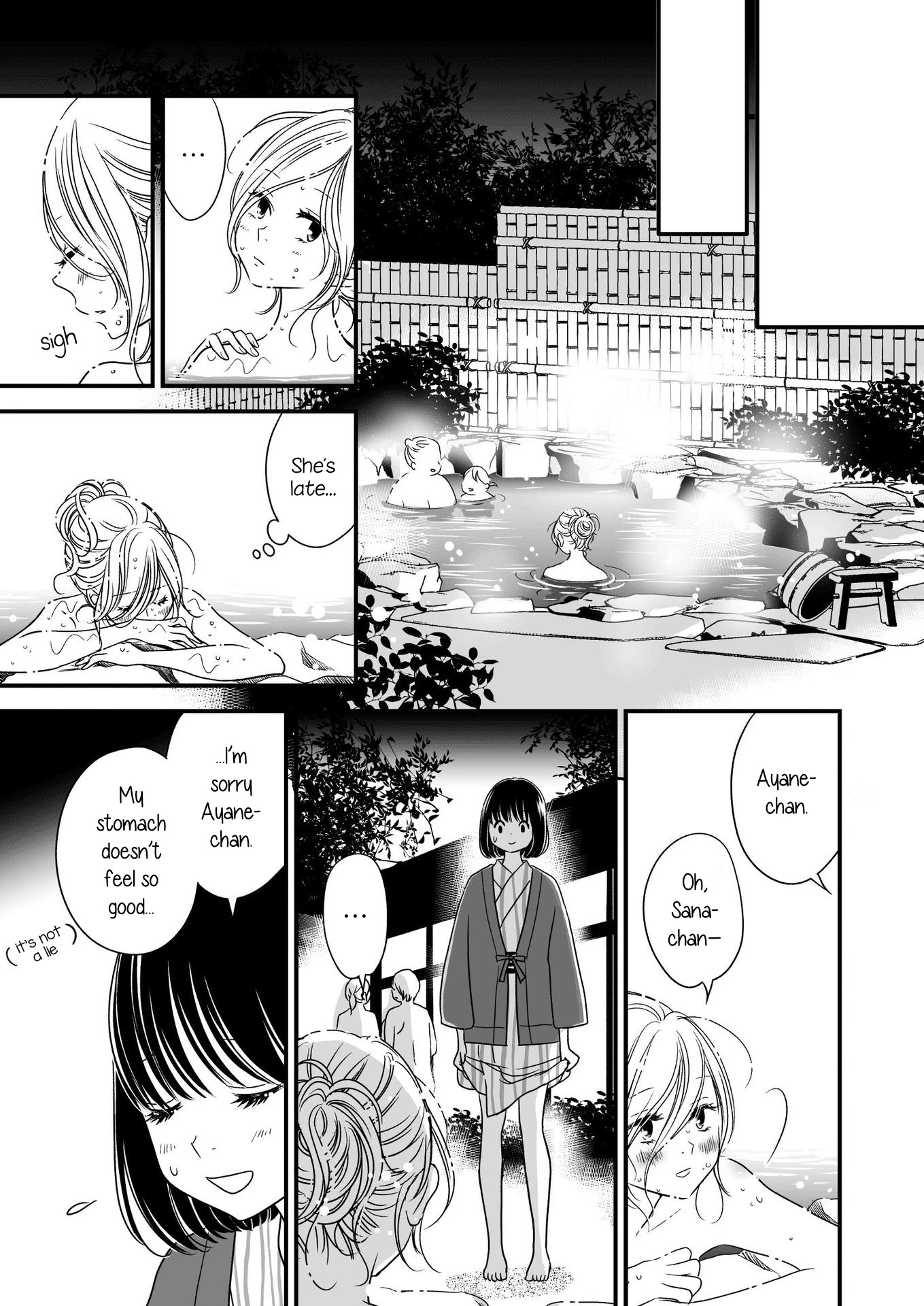 Kanojo no Kuchidzuke Kansensuru Libido Chapter 14 page 12 - Chapter 14: Heart-Pounding Hot Springs Trip